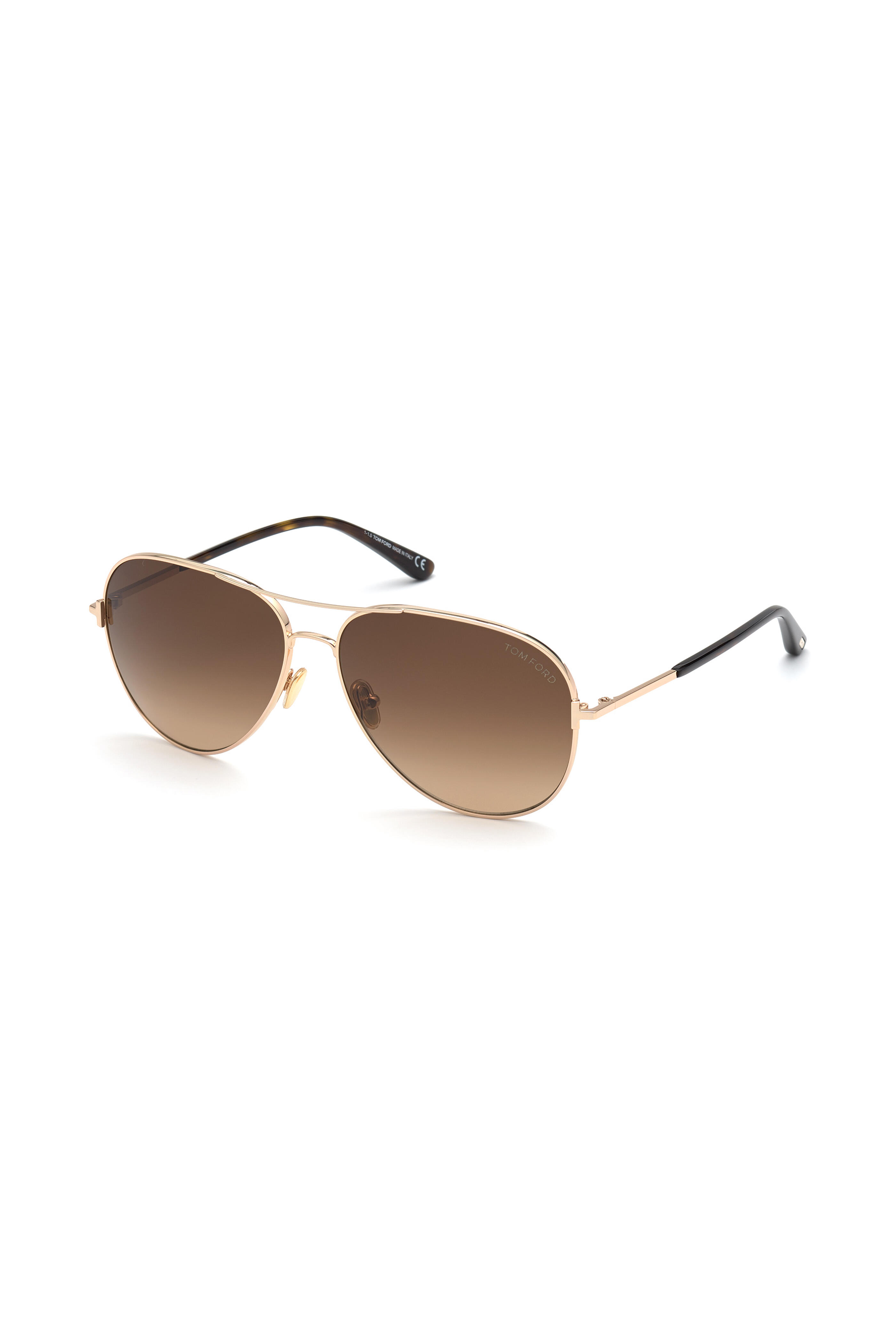 Tom Ford Eyewear - Clark Gold Aviator Sunglasses