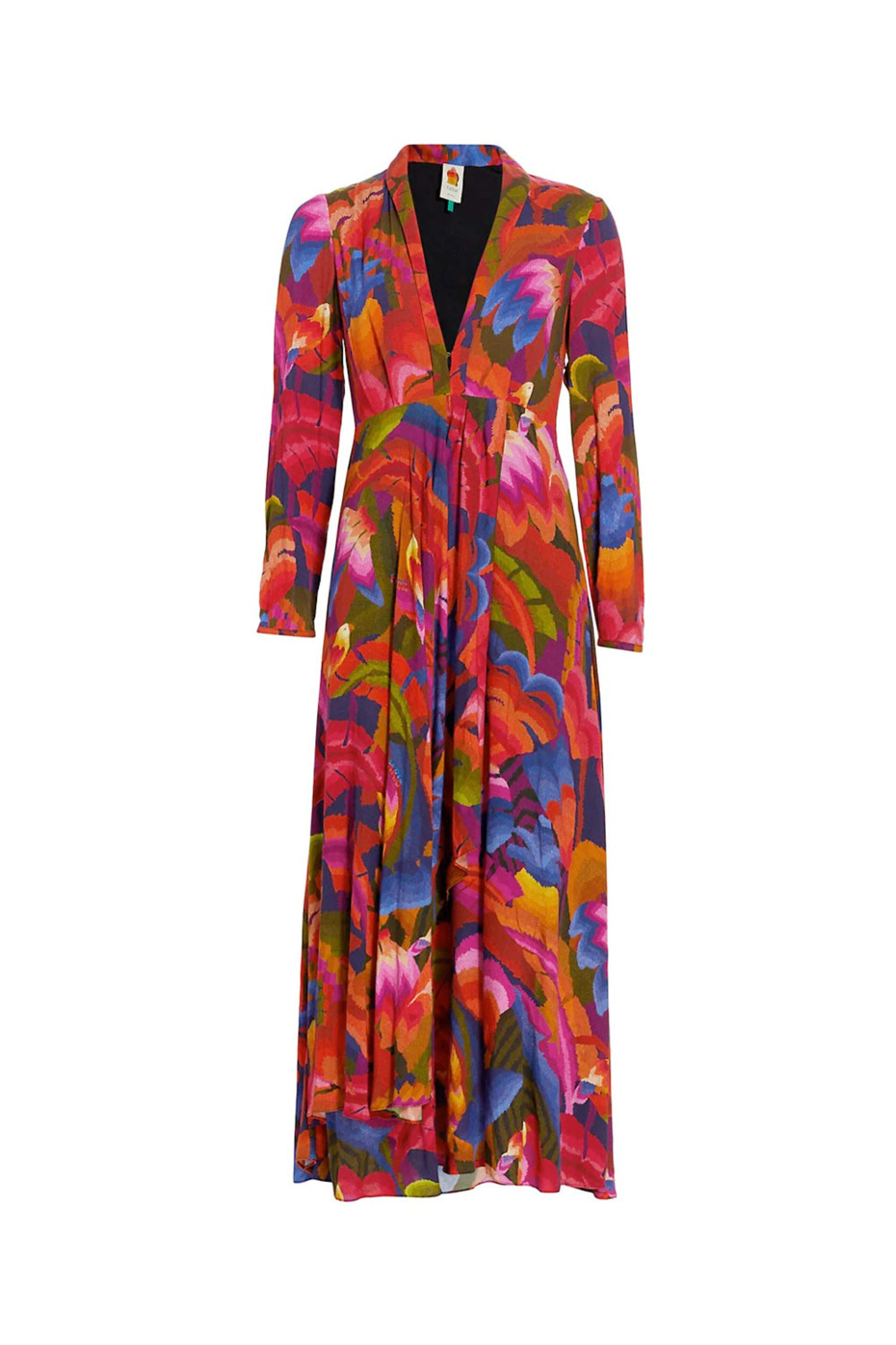 Farm Rio - Colorful Forest Maxi Dress