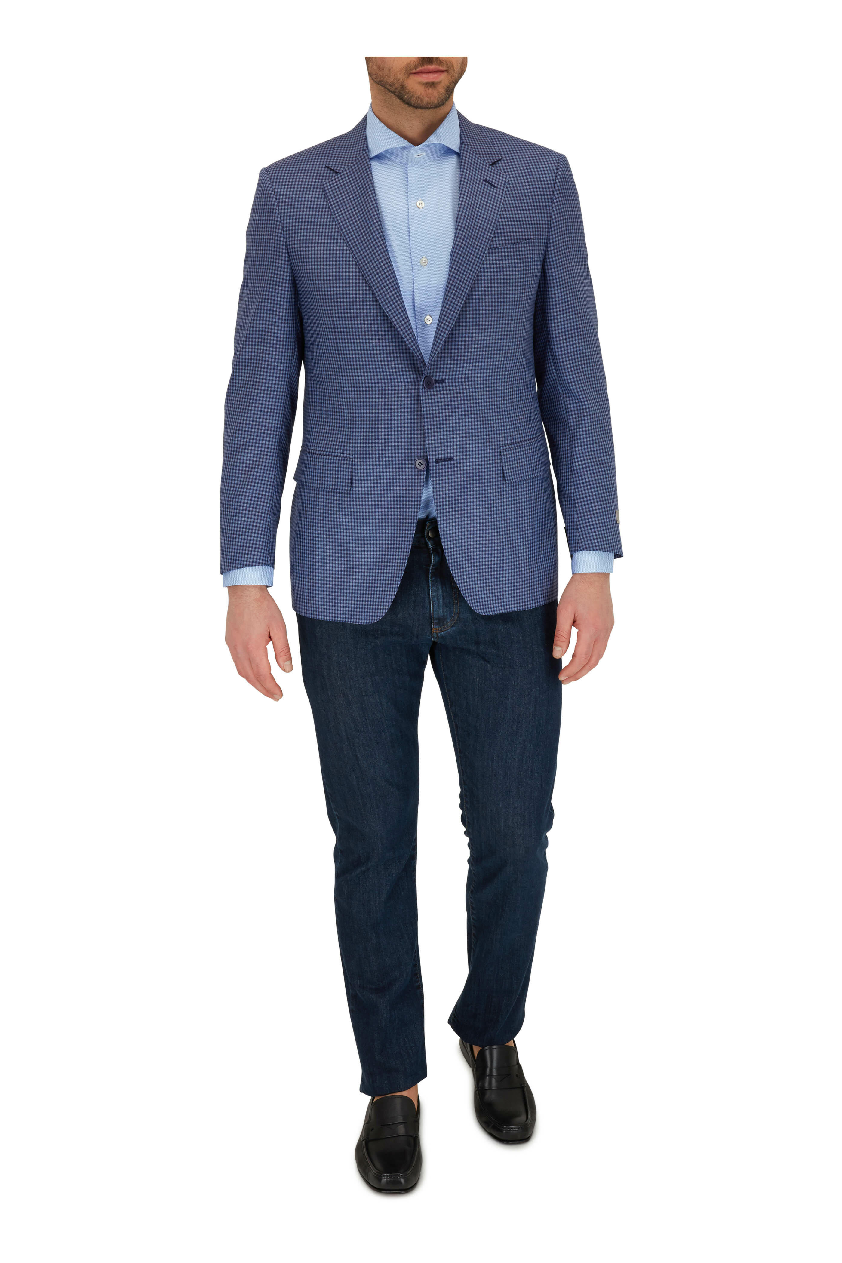 Ferragamo - Sam Black Leather Penny Loafer