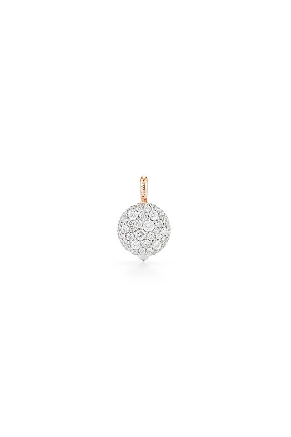 Walters Faith Small Diamond Pebble Locket Pendant