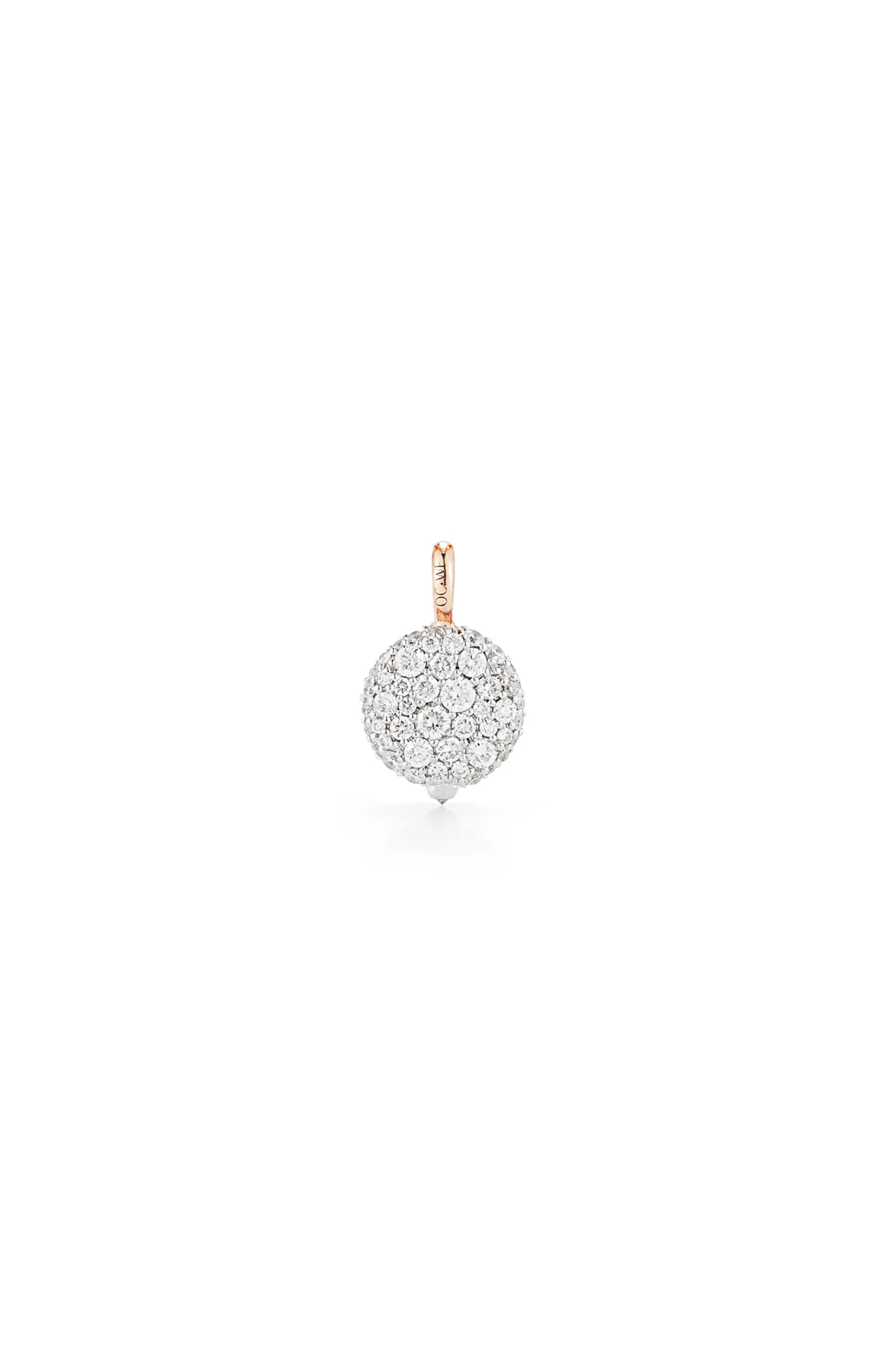 Walters Faith - Small Diamond Pebble Locket Pendant