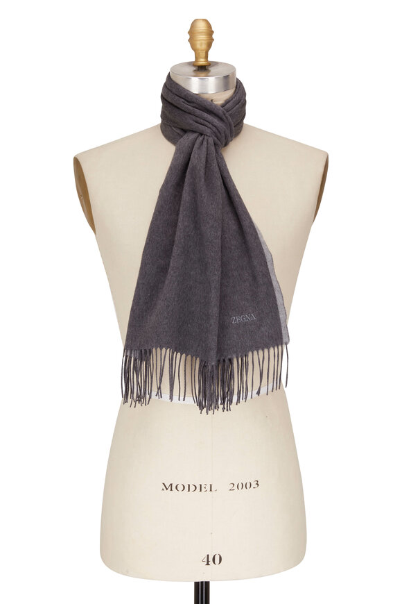 Amicale Cashmere Cheetah Patterned Scarf