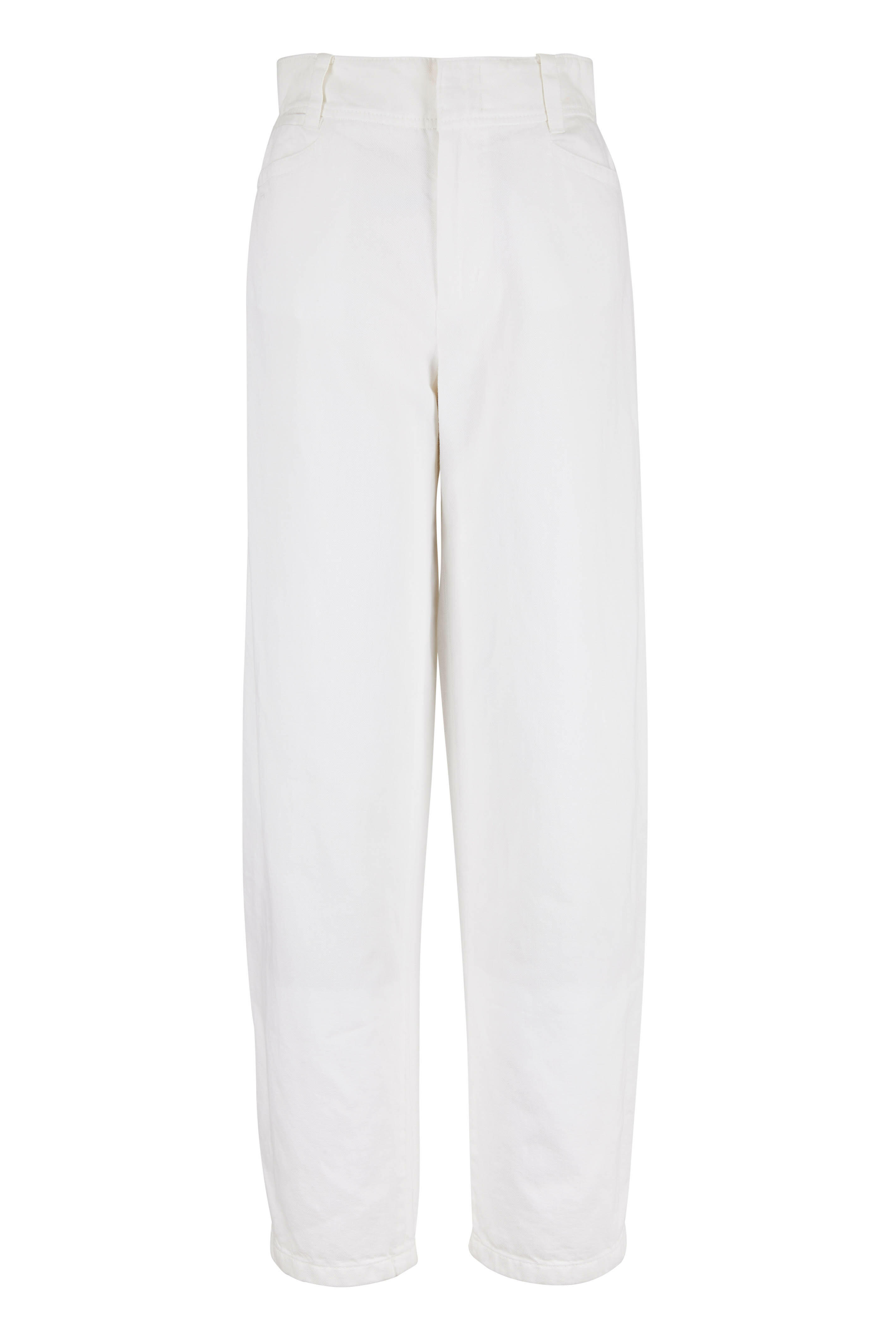 Vince - Off White Washed Casual Pant | Mitchell Stores