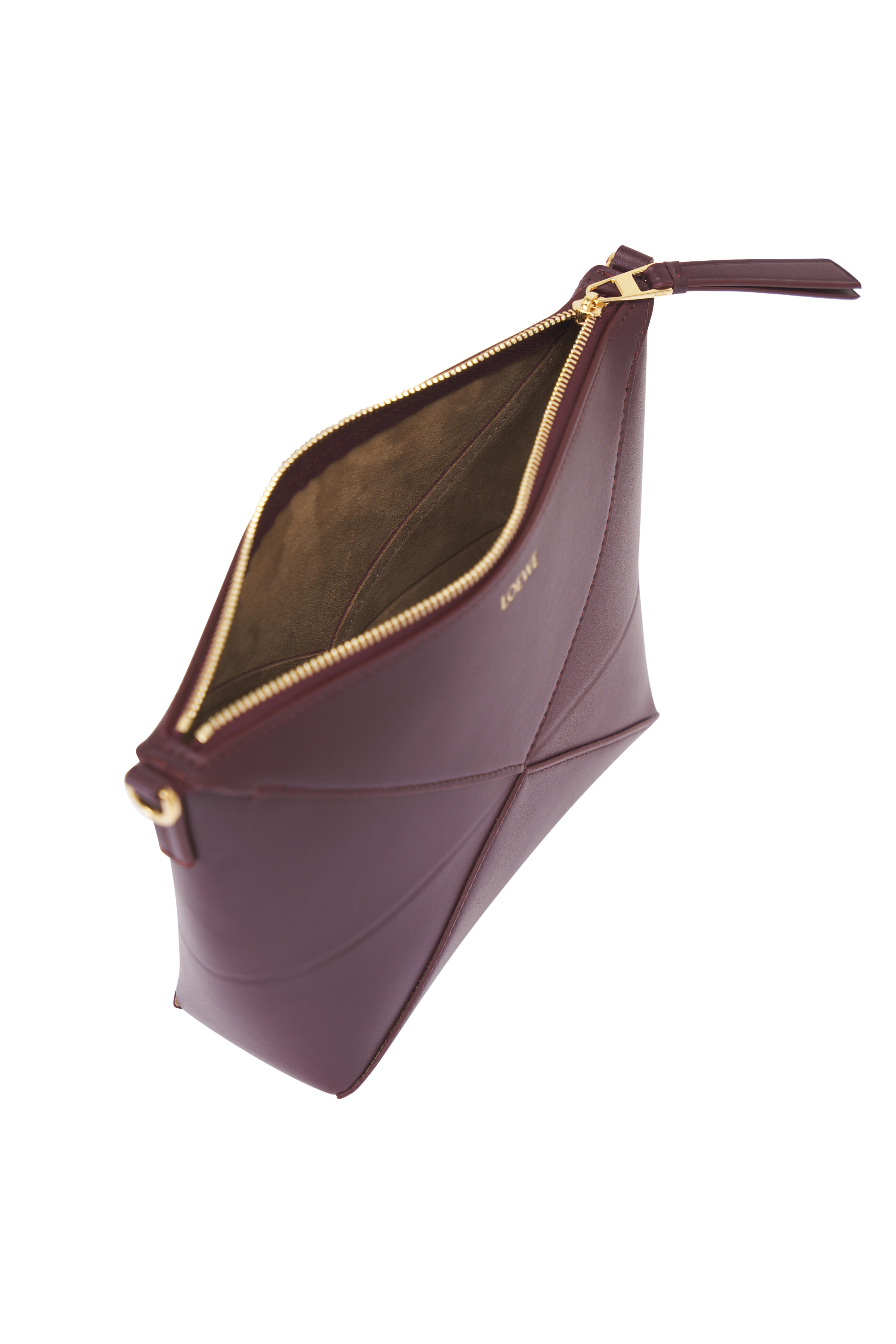 Loewe - Puzzle Fold Burgundy Pouch
