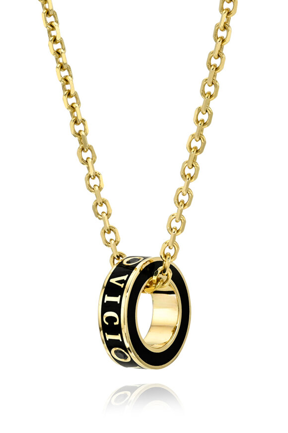 Dru Yellow Gold Diamond Love Bomb Pendant - view 3