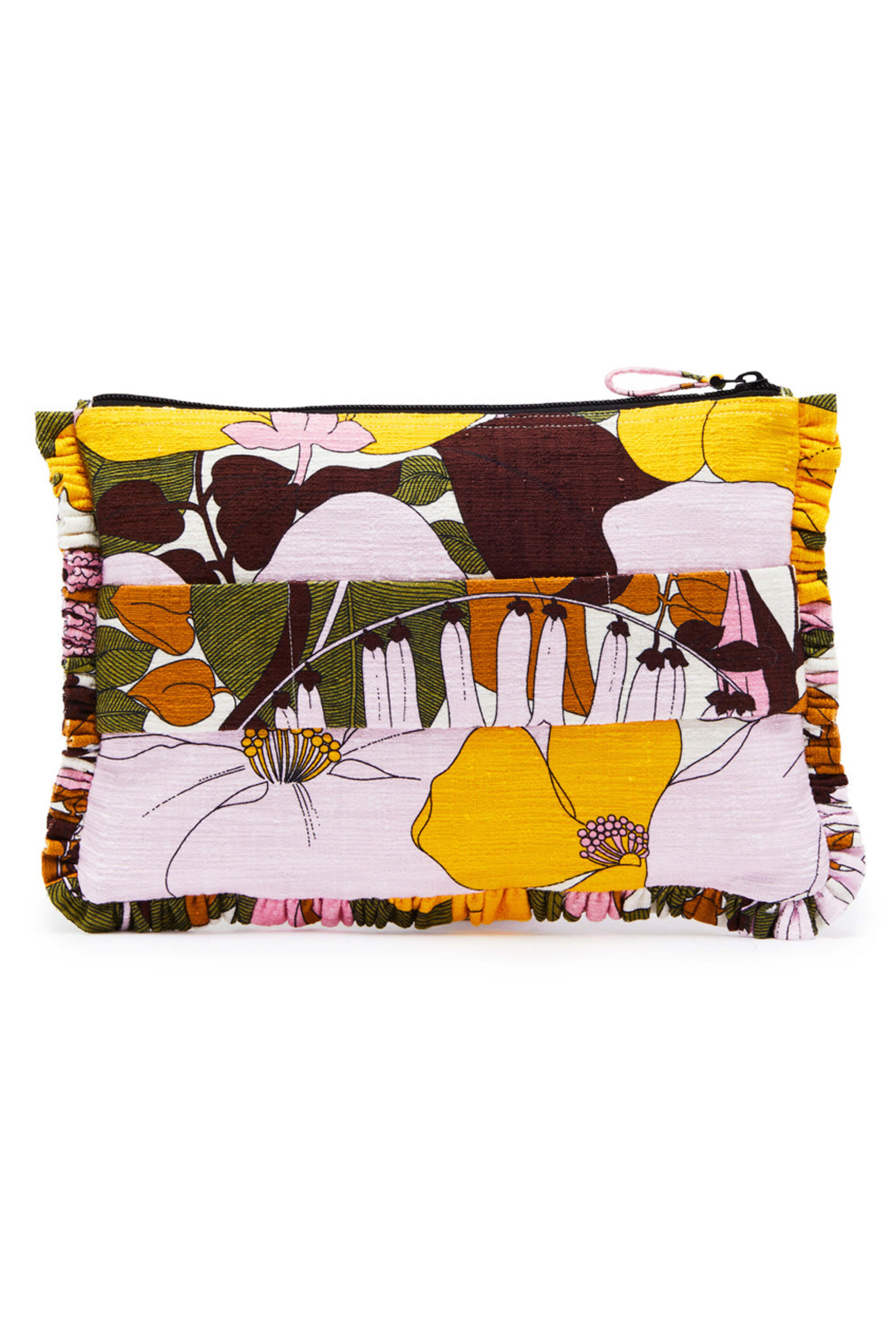 La DoubleJ - Rose Big Flower Hand Pouchette