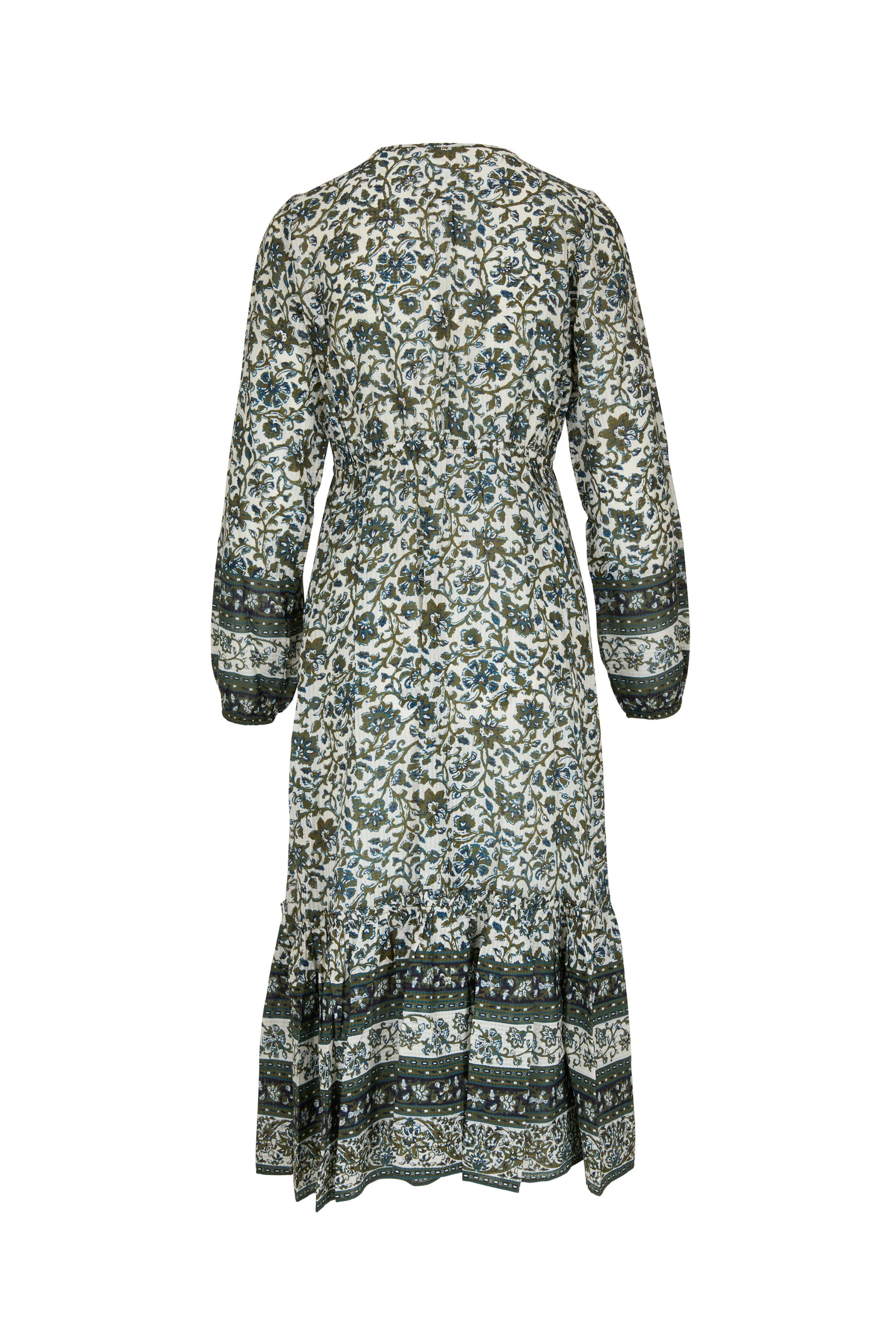 Veronica Beard - Kameya Off-White Multi Printed Dress