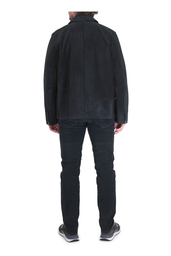 Magnanni Simo Gray Suede Low Top Sneaker - view 4