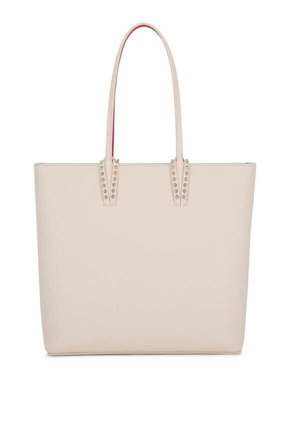 Christian Louboutin - Cabata Leche Leather & Rockstud Tote