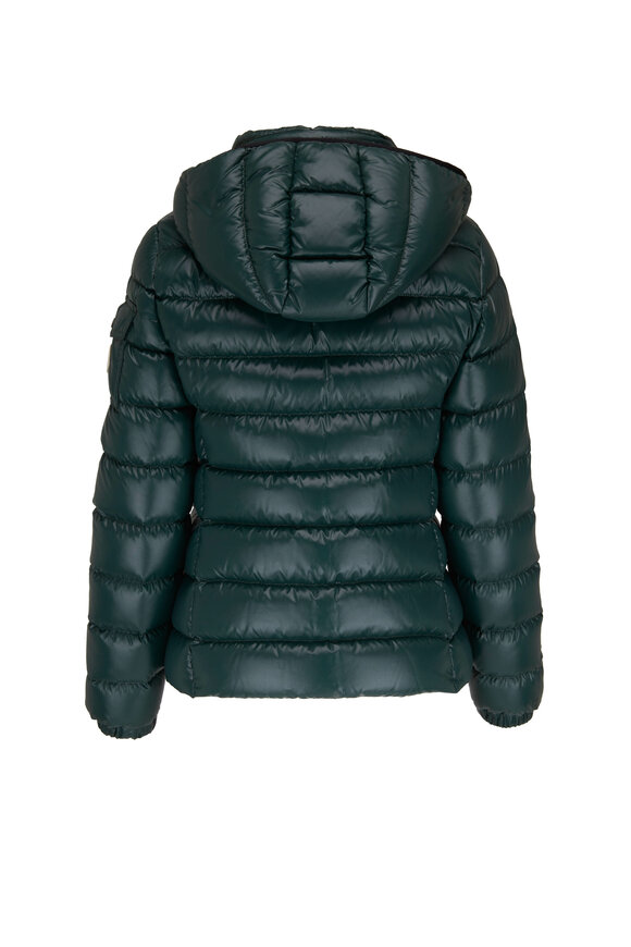 Moncler - Bady Giubbotto Green Shiny Puffer Coat