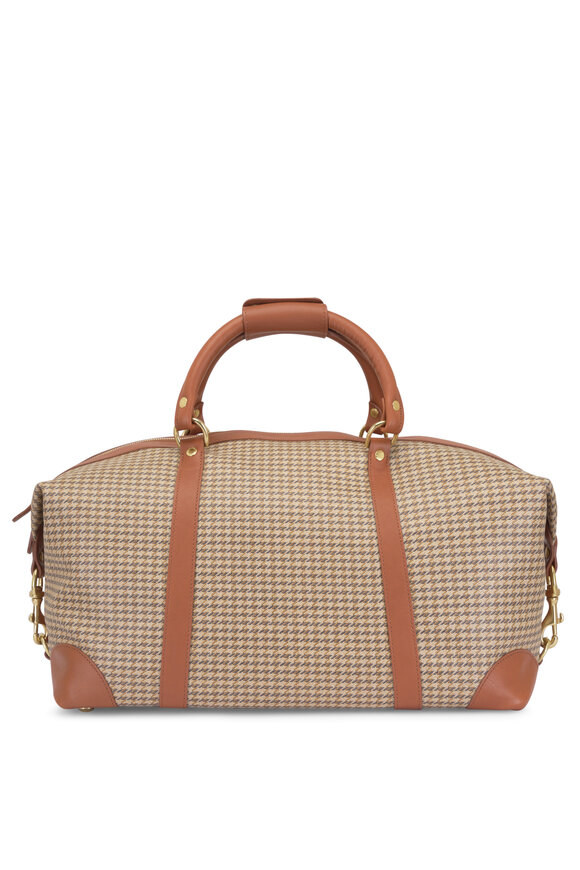 Ghurka - Cavalier Vintage Chestnut Leather Duffle Bag