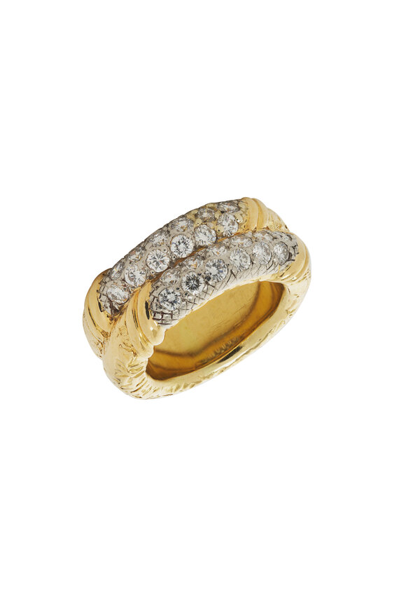 Vintage Collection - Yellow Gold Diamond Ring