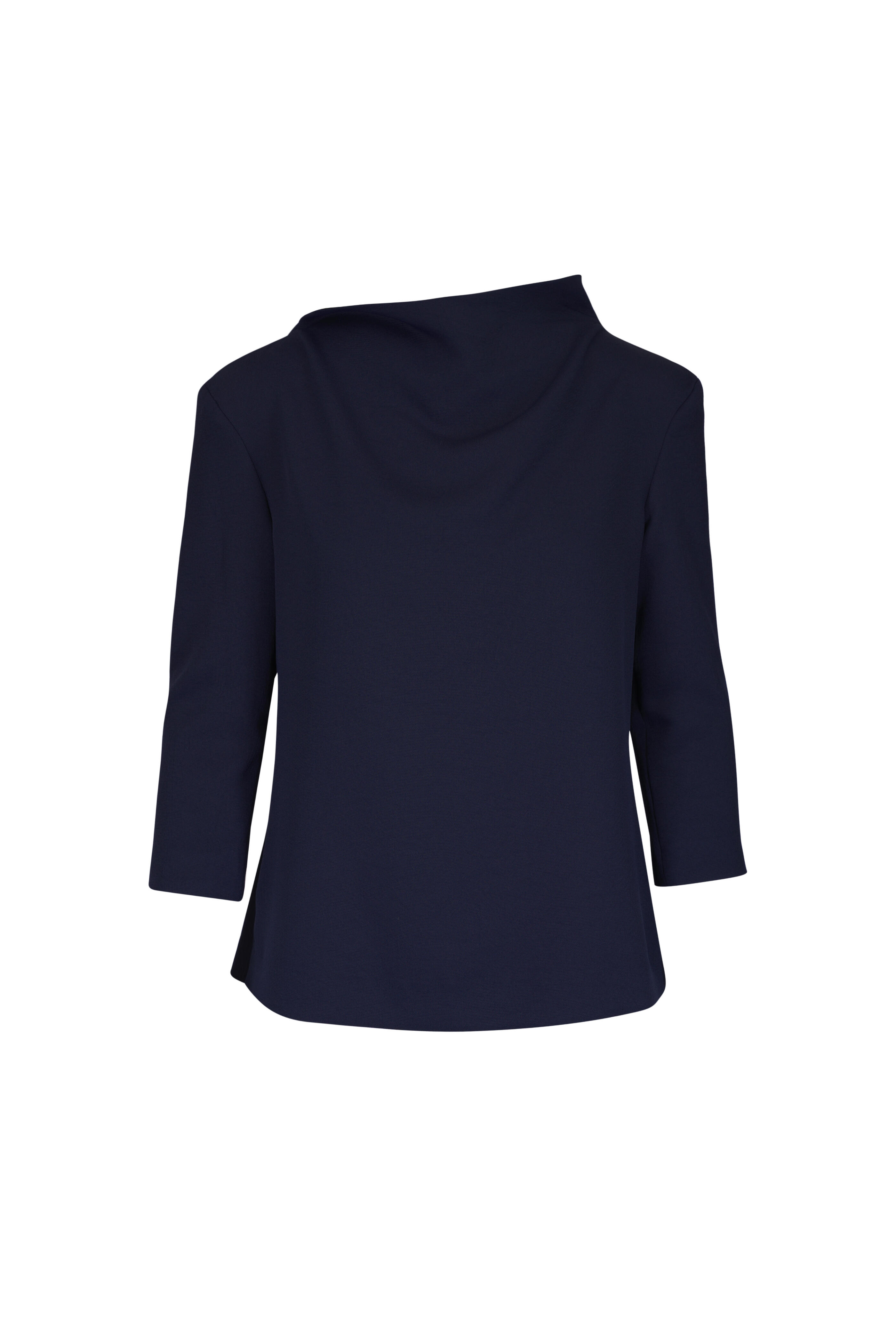 KZ_K Studio - Margaret Navy Blue Blouse