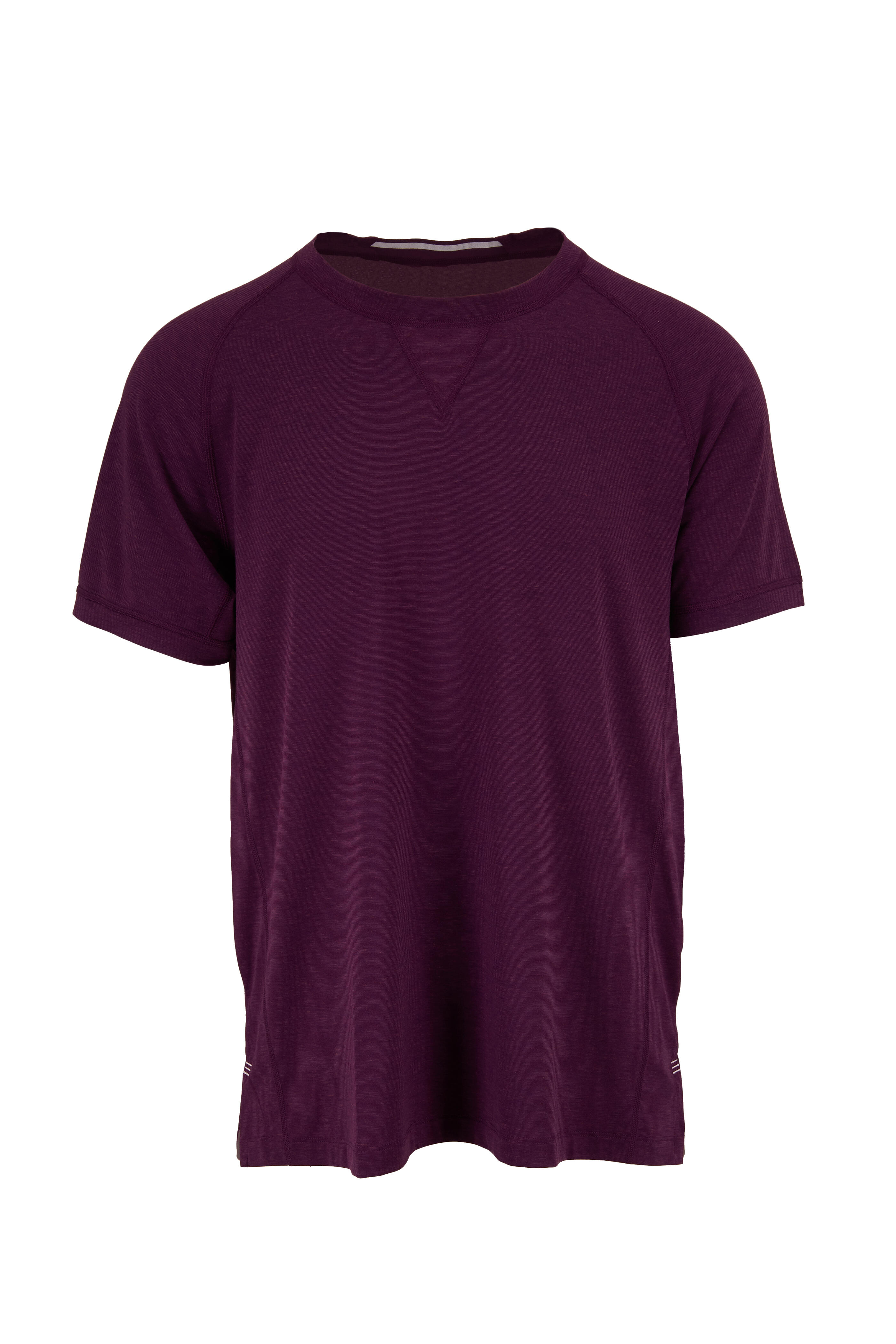 Fourlaps Level Eggplant Short Sleeve TShirt Mitchell Stores