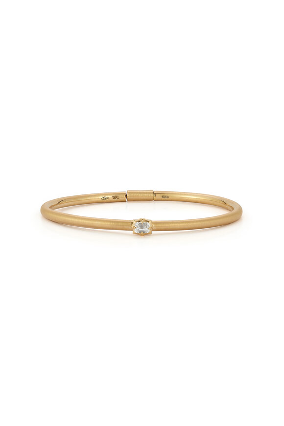 Jade Trau 18k Gold Vanguard Plié Bangle