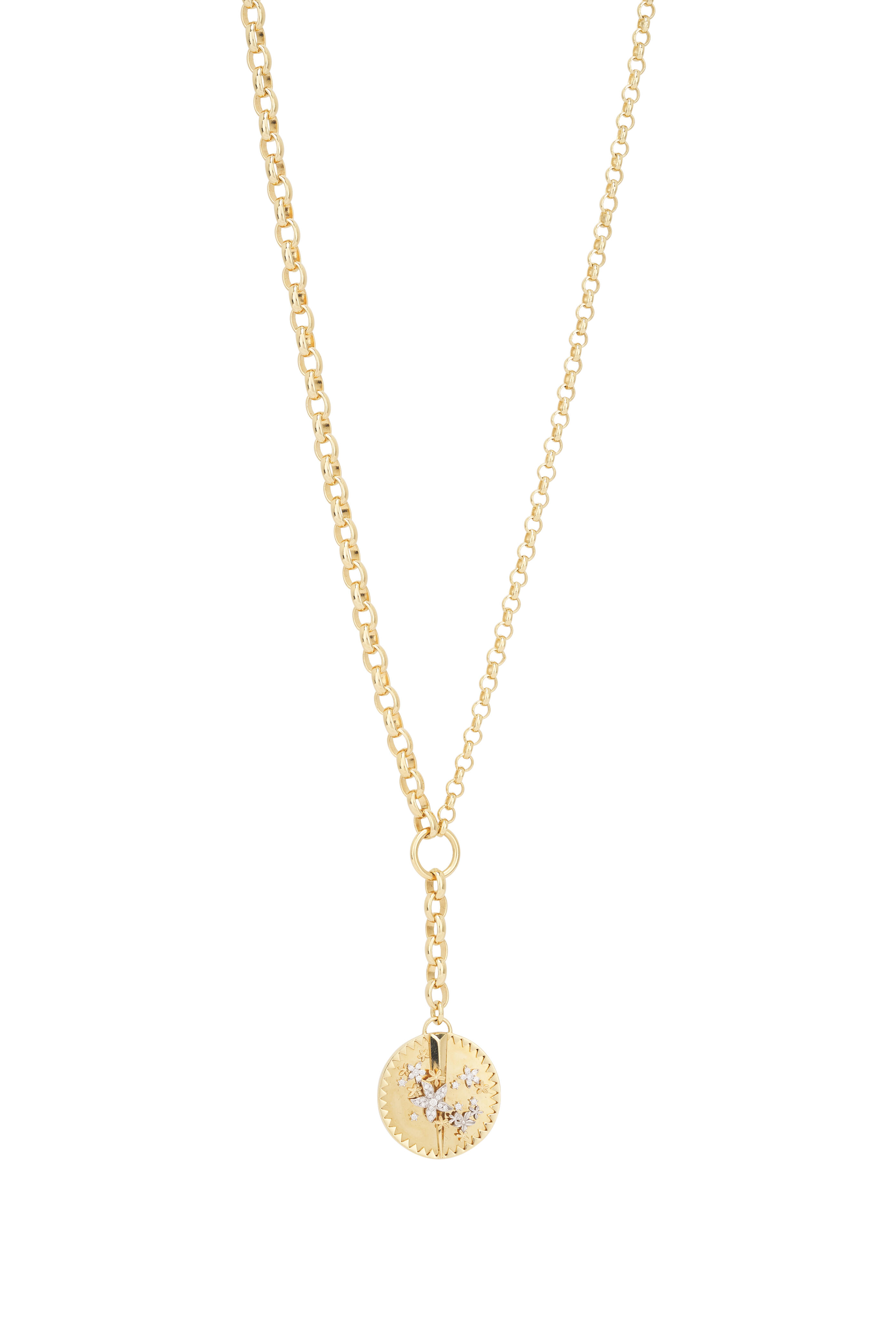 Foundrae - Heavy Mixed Belcher Extension Chain Necklace
