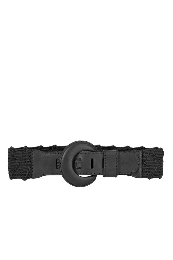 Gavazzeni Naxos Var Black Elastic Belt