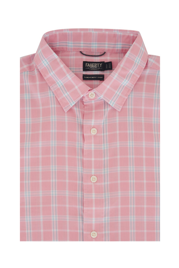 Faherty Brand Movement™ Sugar Creek Plaid Sport Shirt