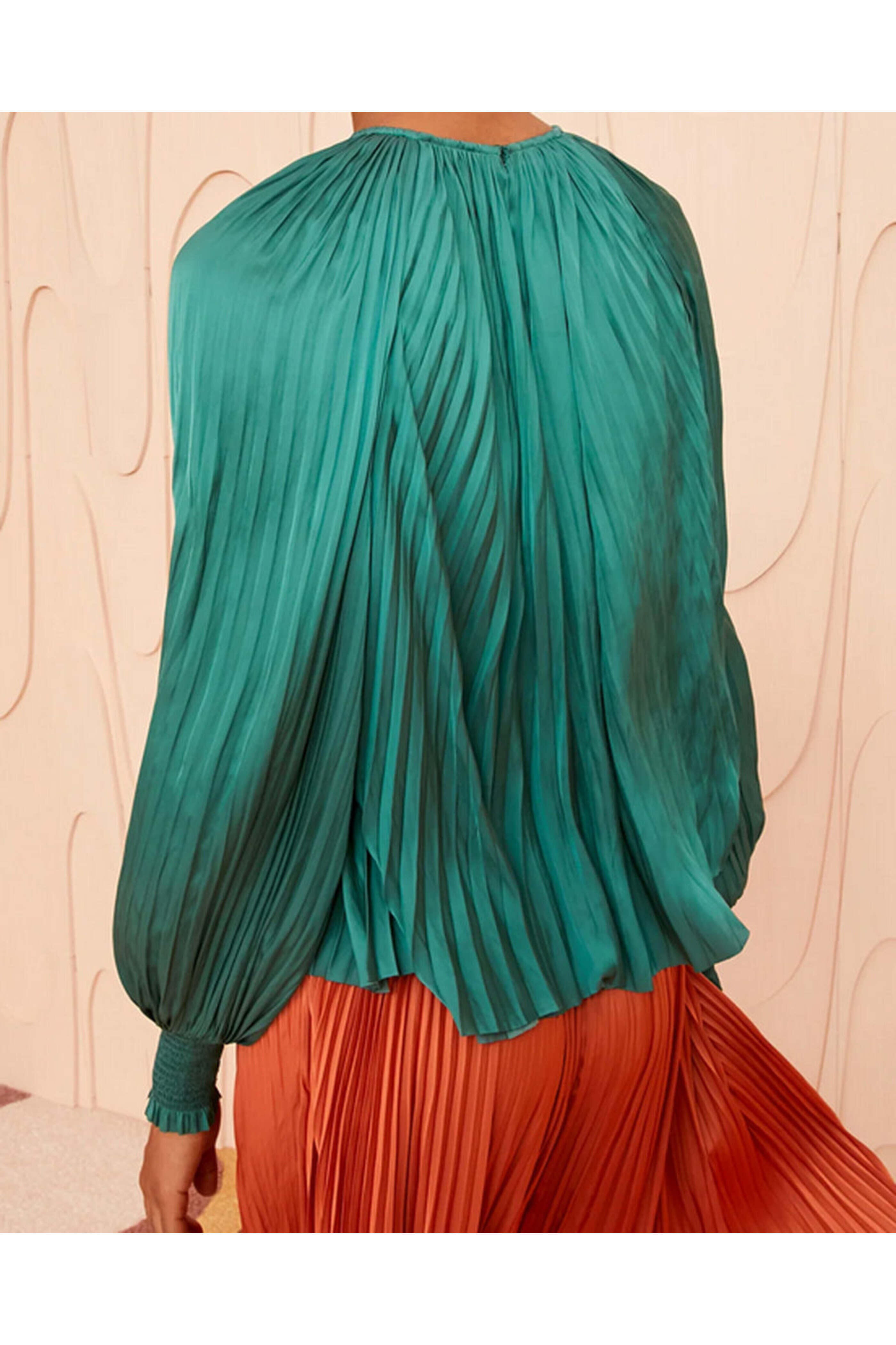 Ulla Johnson - Jadeite Long Sleeve Aidy Blouse