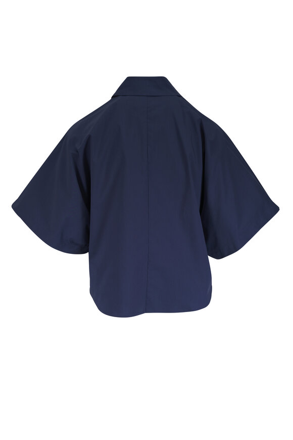 Simkhai Blair Midnight Cropped Blouse - view 3