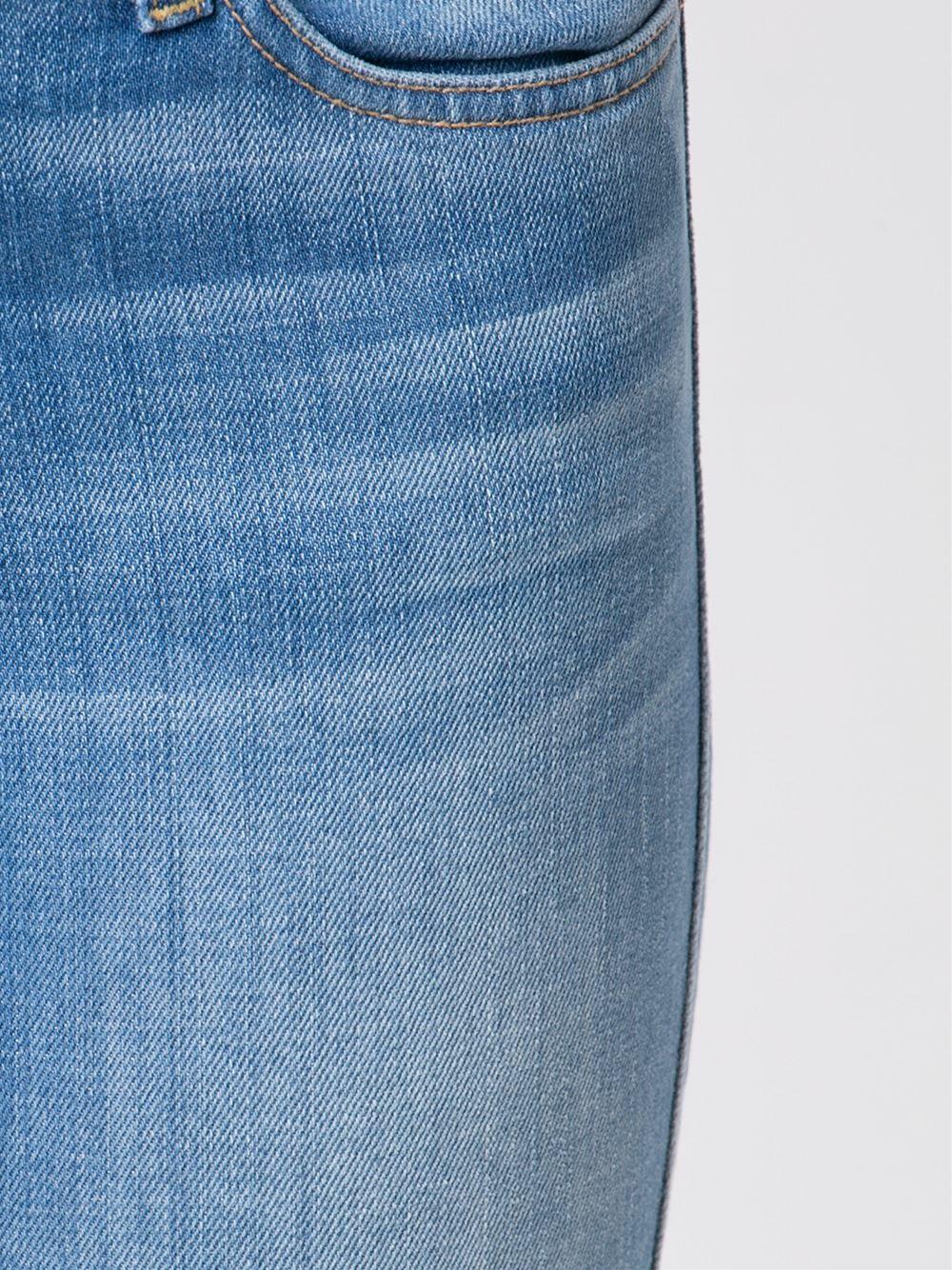 7 For All Mankind - Light Wash Ankle Skinny Jean