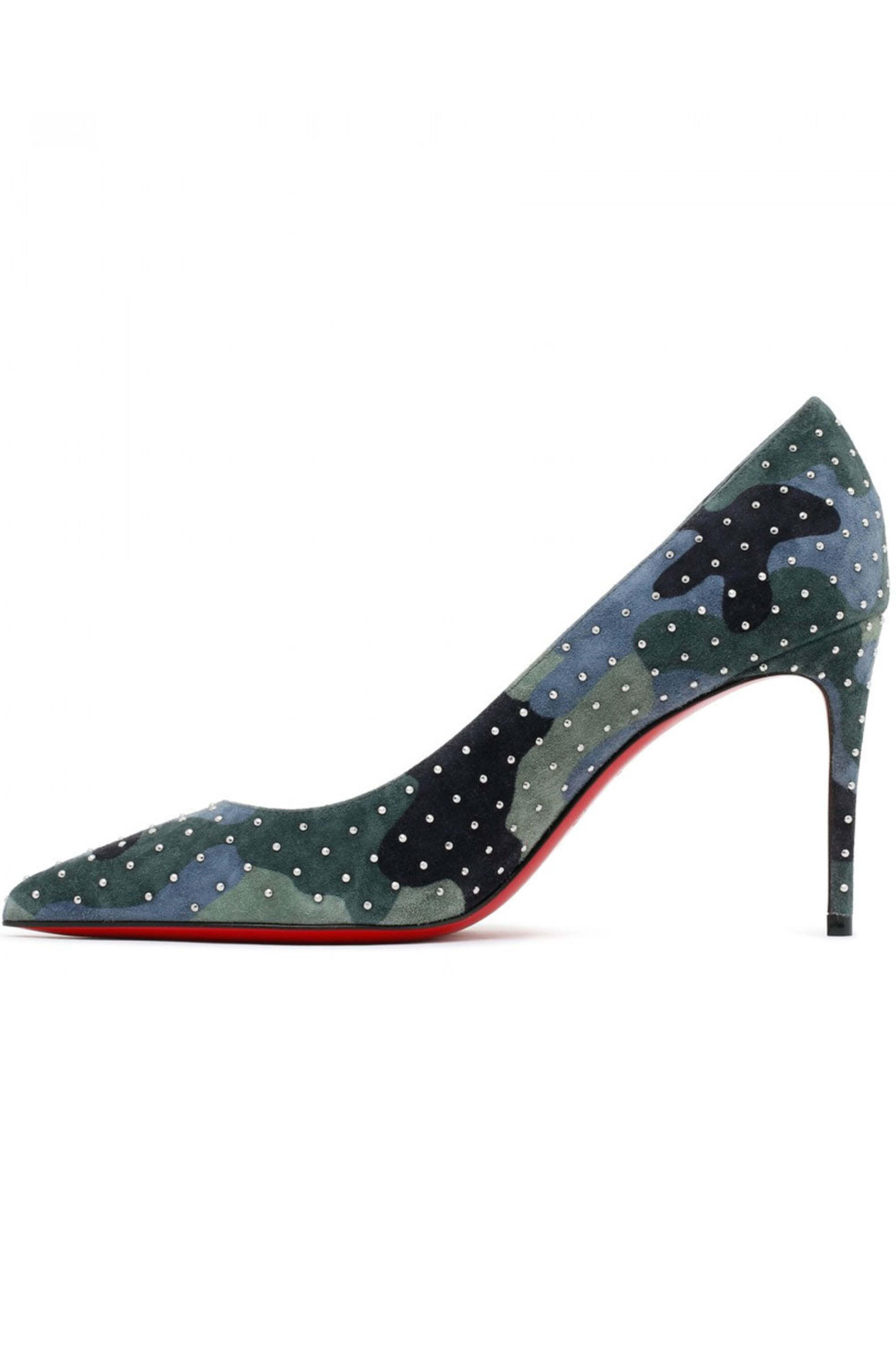 Christian Louboutin - Kate Plume Pump in Camouflage