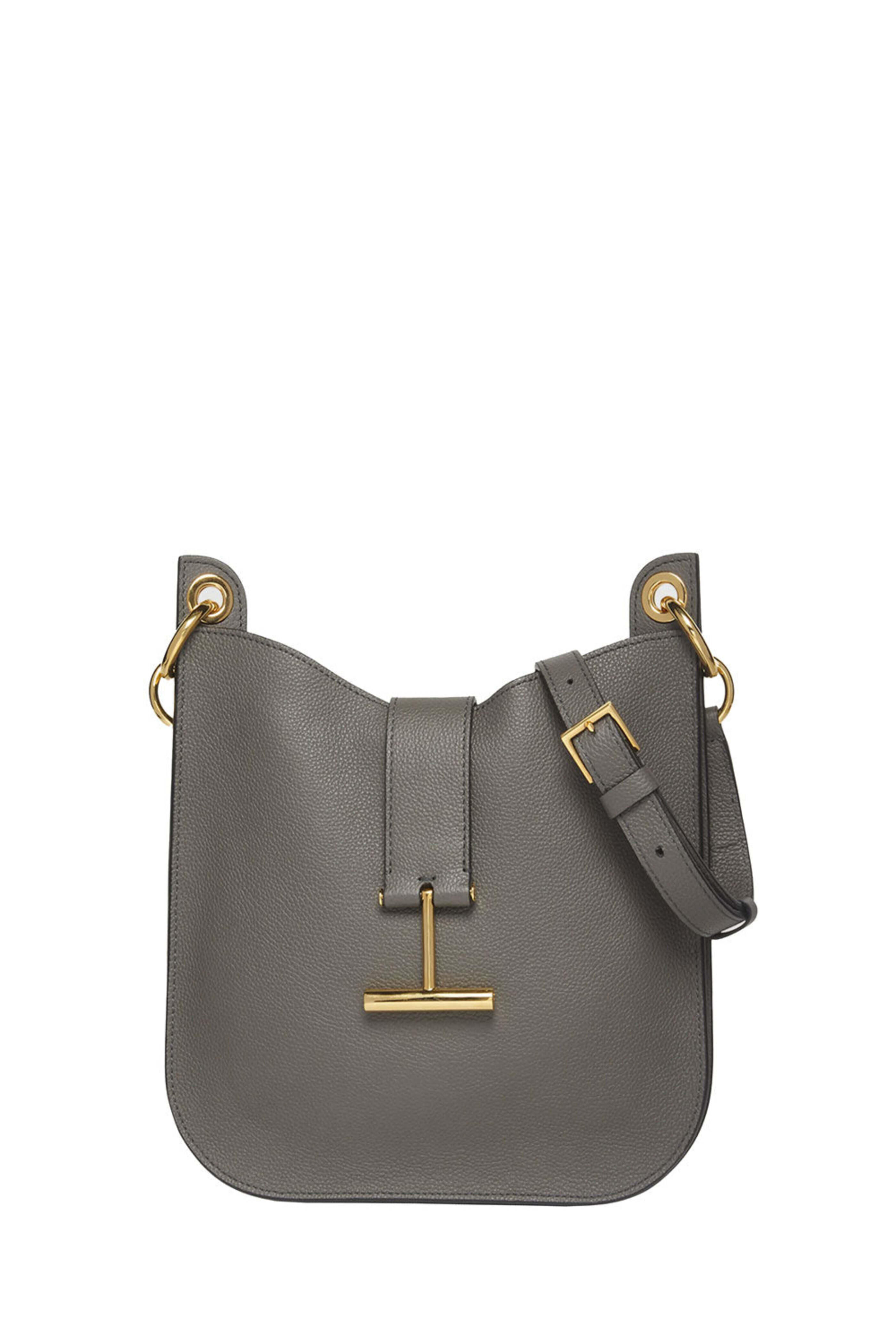 Tom Ford - Tara Small Hobo Crossbody in Graphite