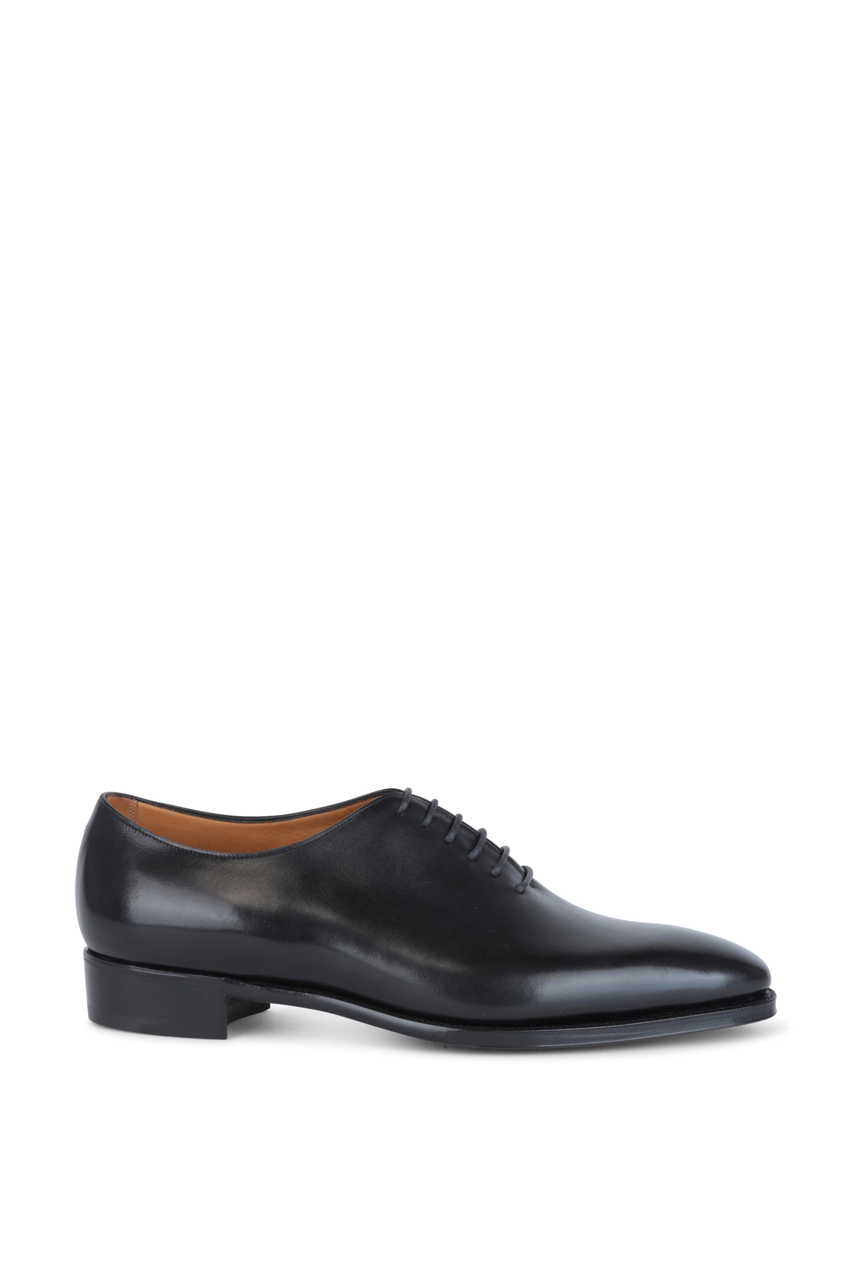 Gaziano & Girling - Sinatra Black Leather Oxford Dress Shoe
