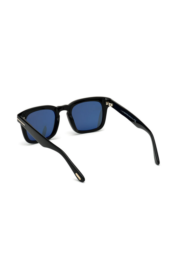 Tom Ford Eyewear - Dax Black Square Sunglasses