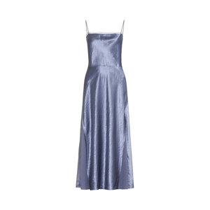 vince sheer paneled slip dress Vince - Iris Smoke Paneled Slip Dress