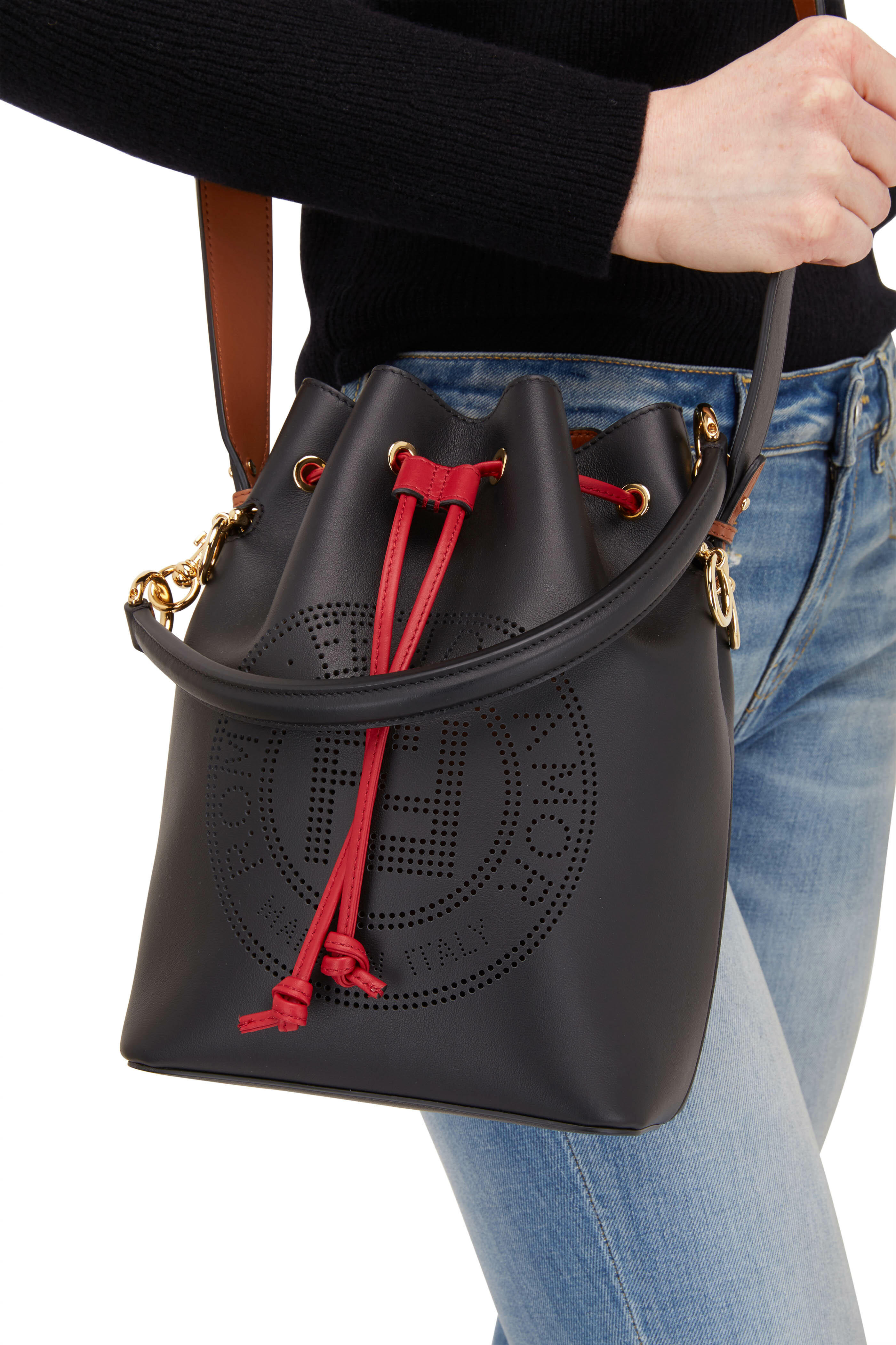 Fendi Mon Tresor Multi Color Bucket Bag (Retail $2290) W