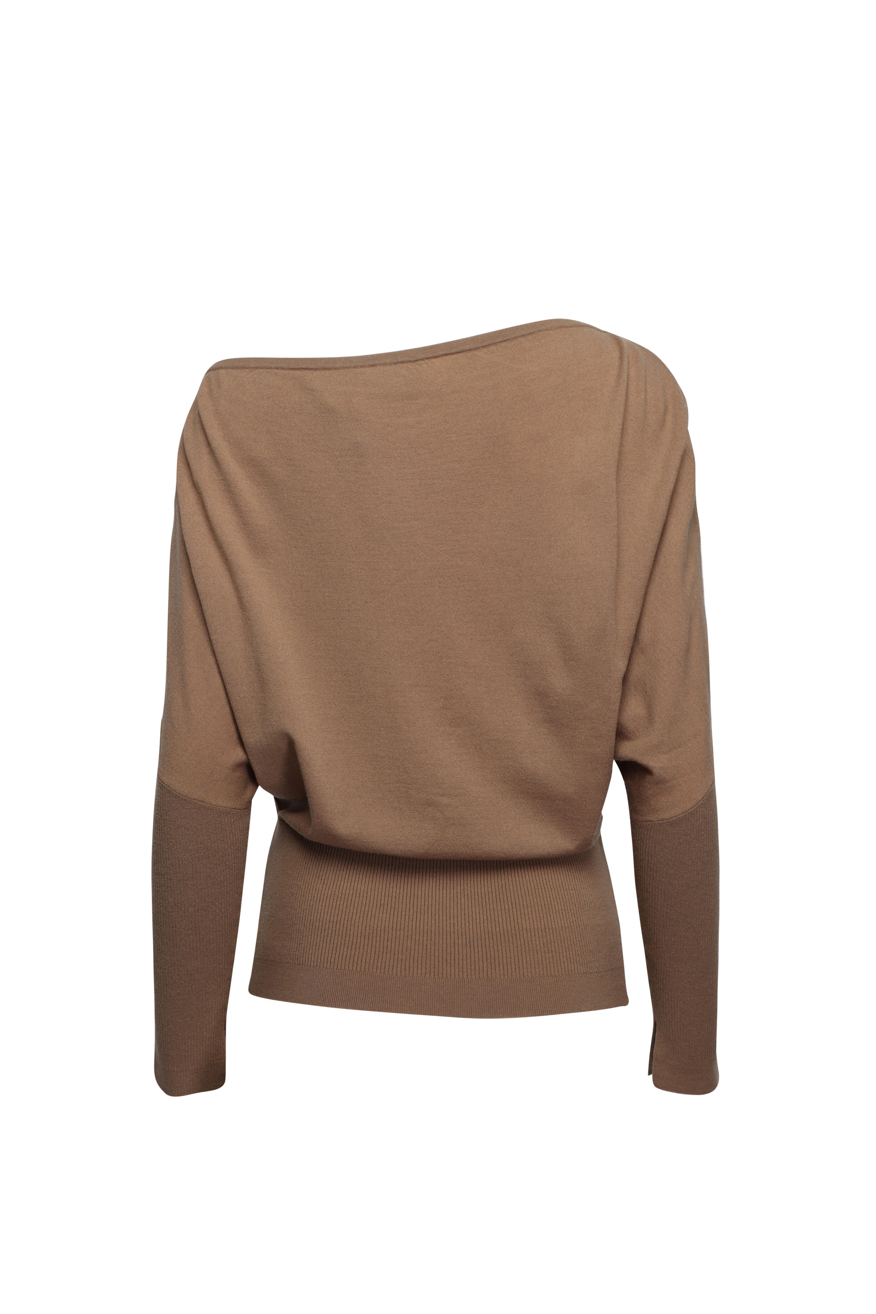 Simkhai - Lavina Camel Off The Shoulder Sweater