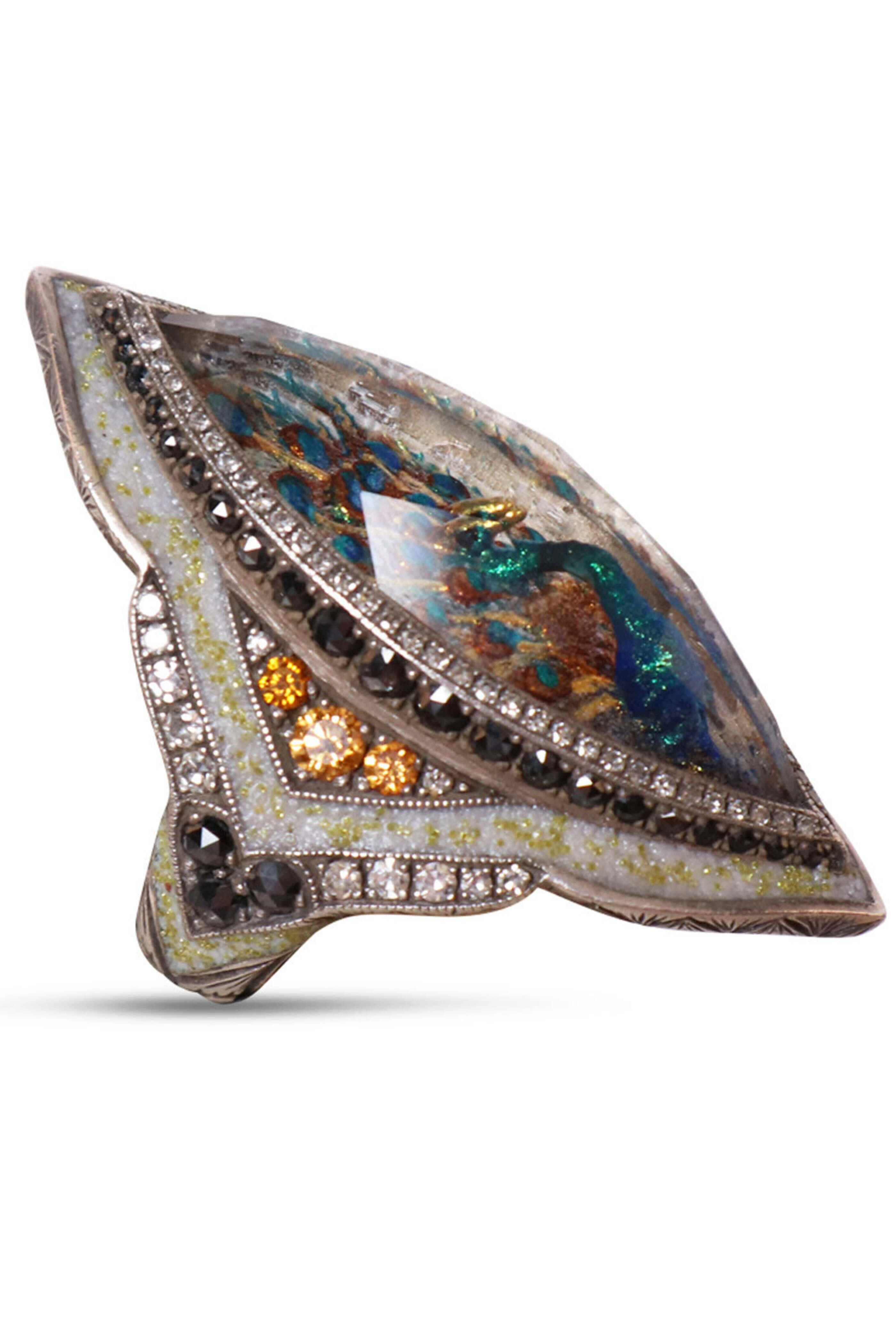 Sevan Bicakci - Diamond Peacock Ring