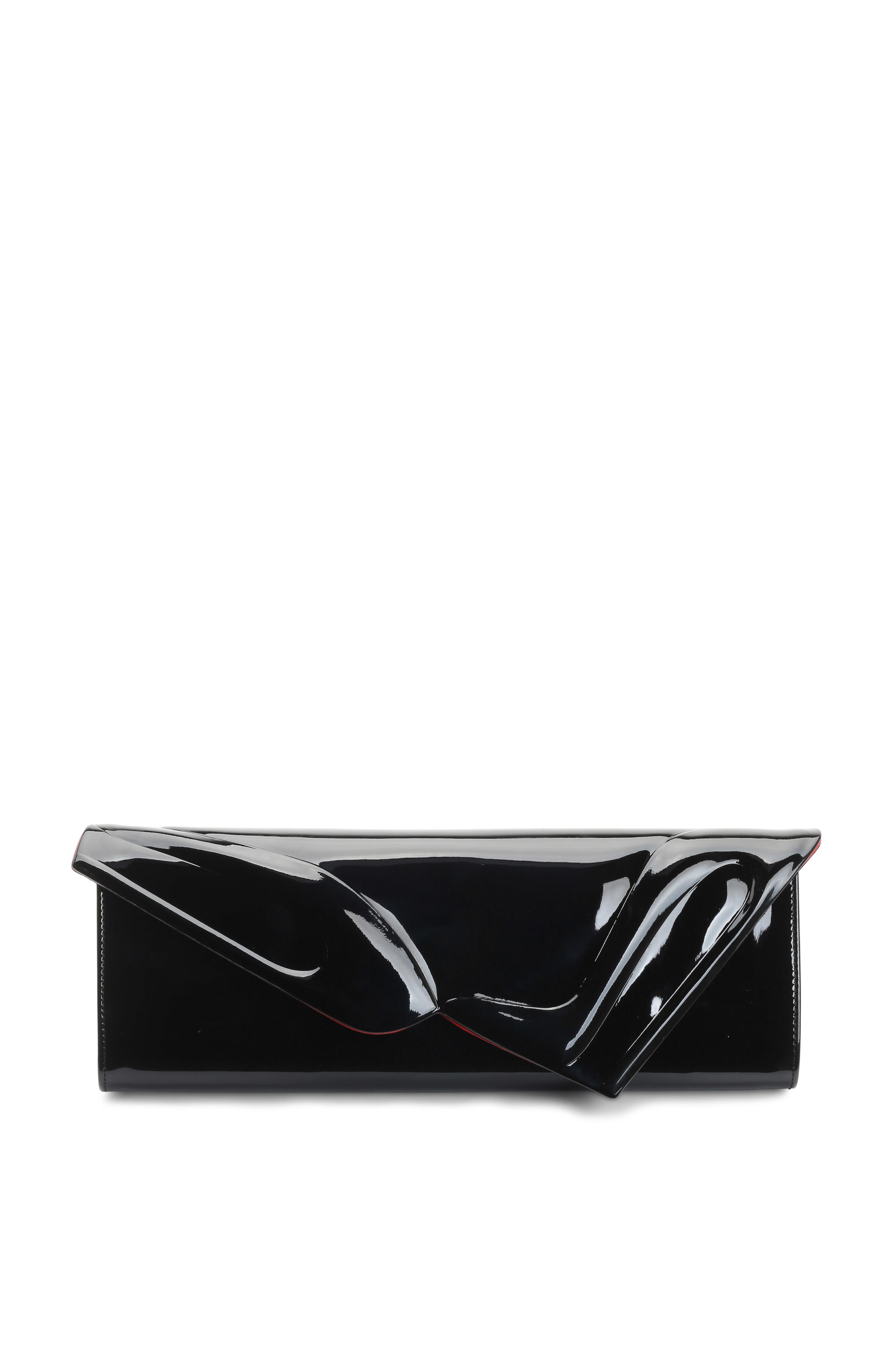 Christian Louboutin - So Kate Black Patent Leather Clutch
