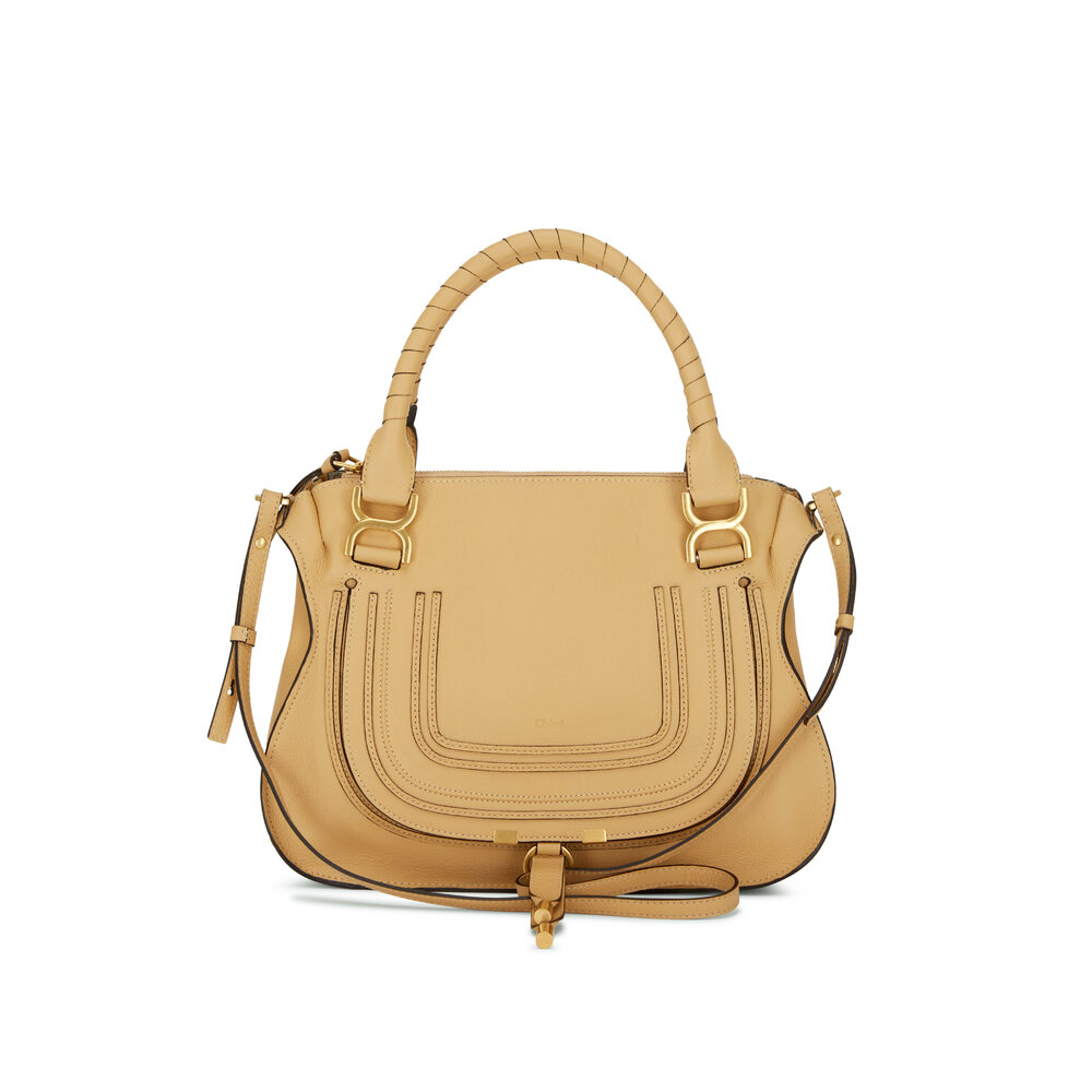 【送料&関税込】ChloAC marcie Small Shoulder Bag Chloé Marcie Small Calfskin Shoulder Bag (Shoulder bags
