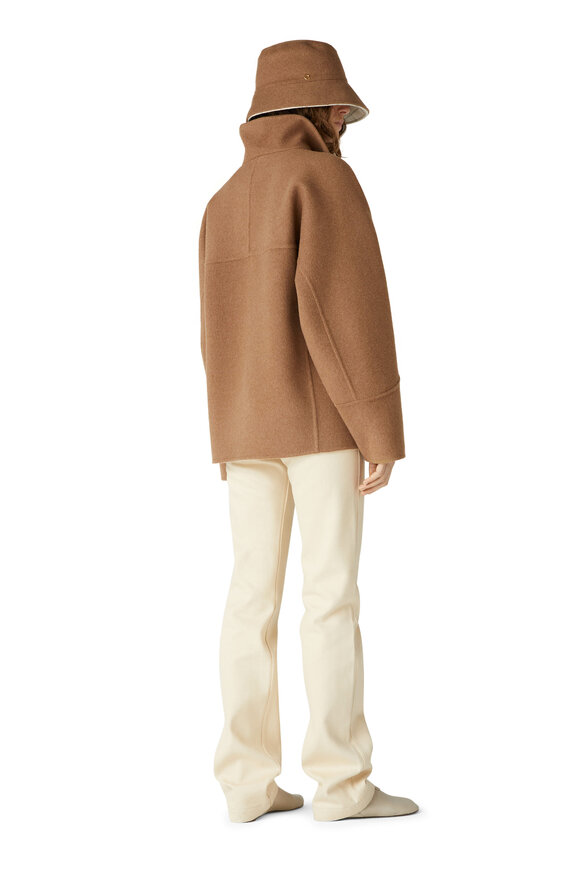 Loro Piana - Camden Neutral Double-Breasted Cashmere Peacoat