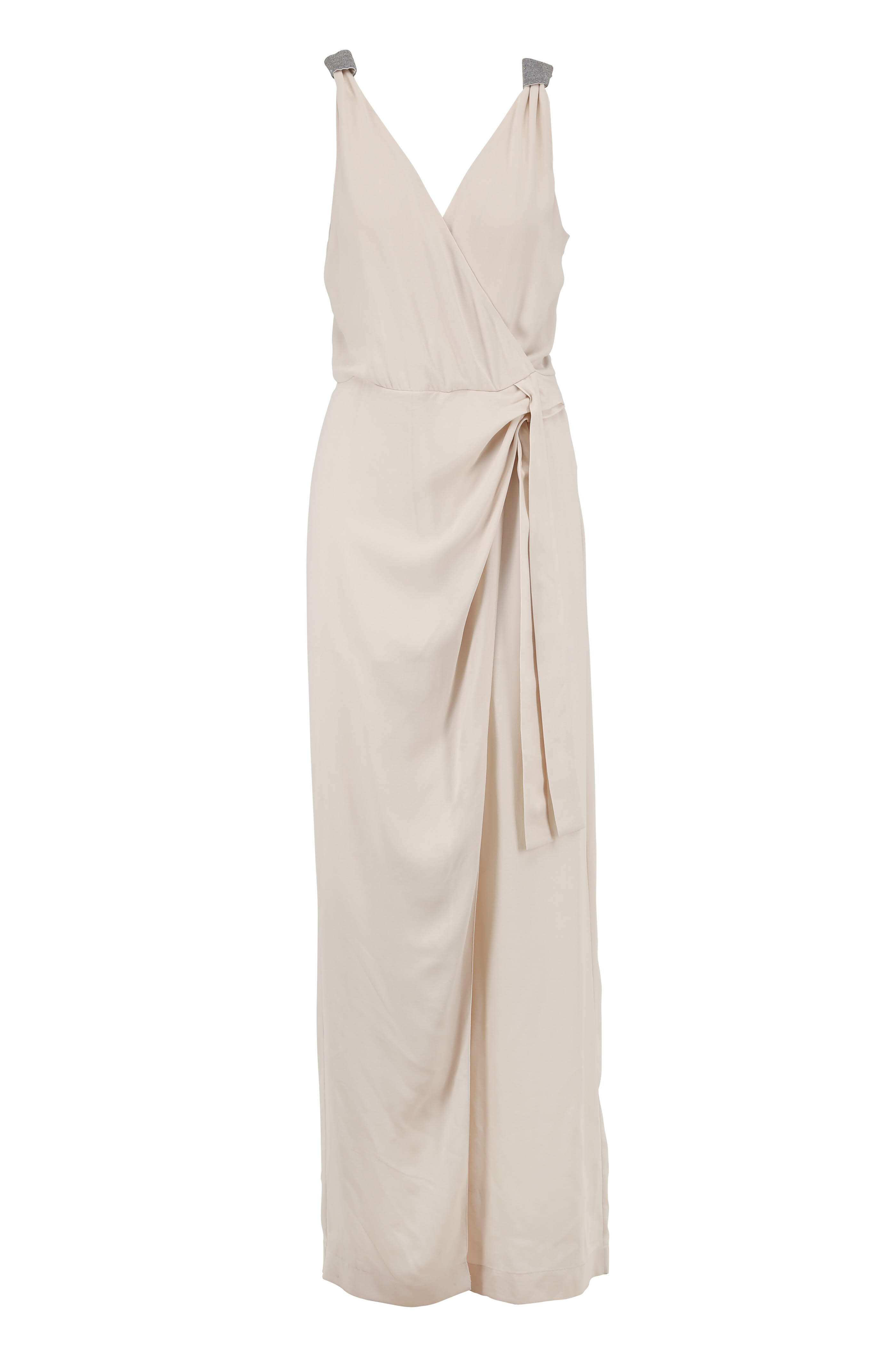 VIP【関税送料無料】希少 BRUNELLO CUCINELLI WRAP LINEN DRESS VIP【関税送料無料】希少 BRUNELLO CUCINELLI WRAP LINEN DRESS