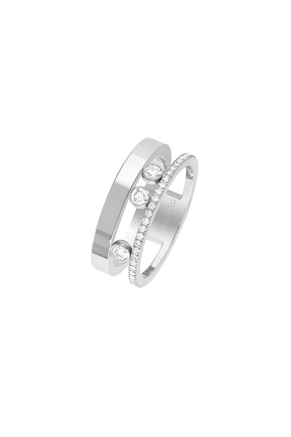Messika - 18K White Gold Diamond Ring