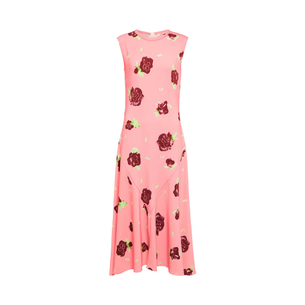 marni pink dress Marni Colourblock Dress