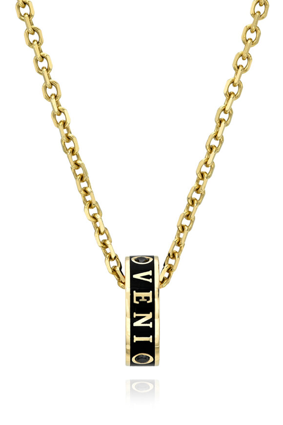 Dru Yellow Gold Diamond Love Bomb Pendant - view 1