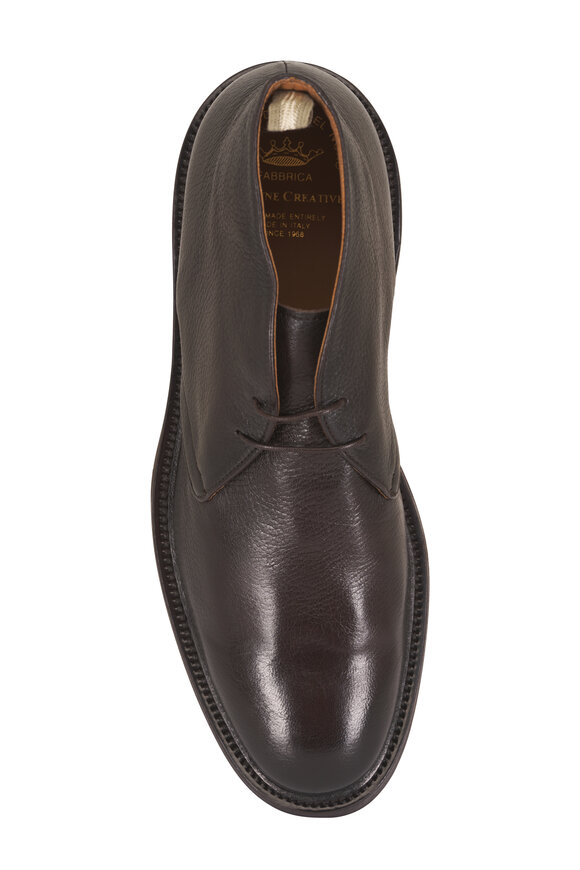 Officine Creative Hopkins Flexi 211 Brown Leather Chukka Boot - view 4