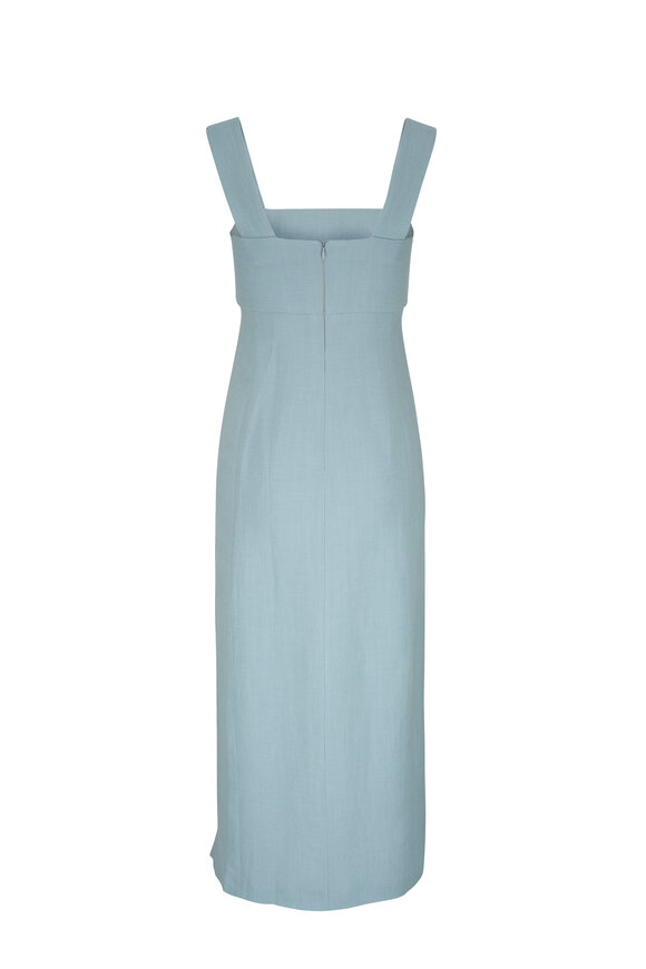 Antonelli - Nizza French Blue Stretch Linen Dress