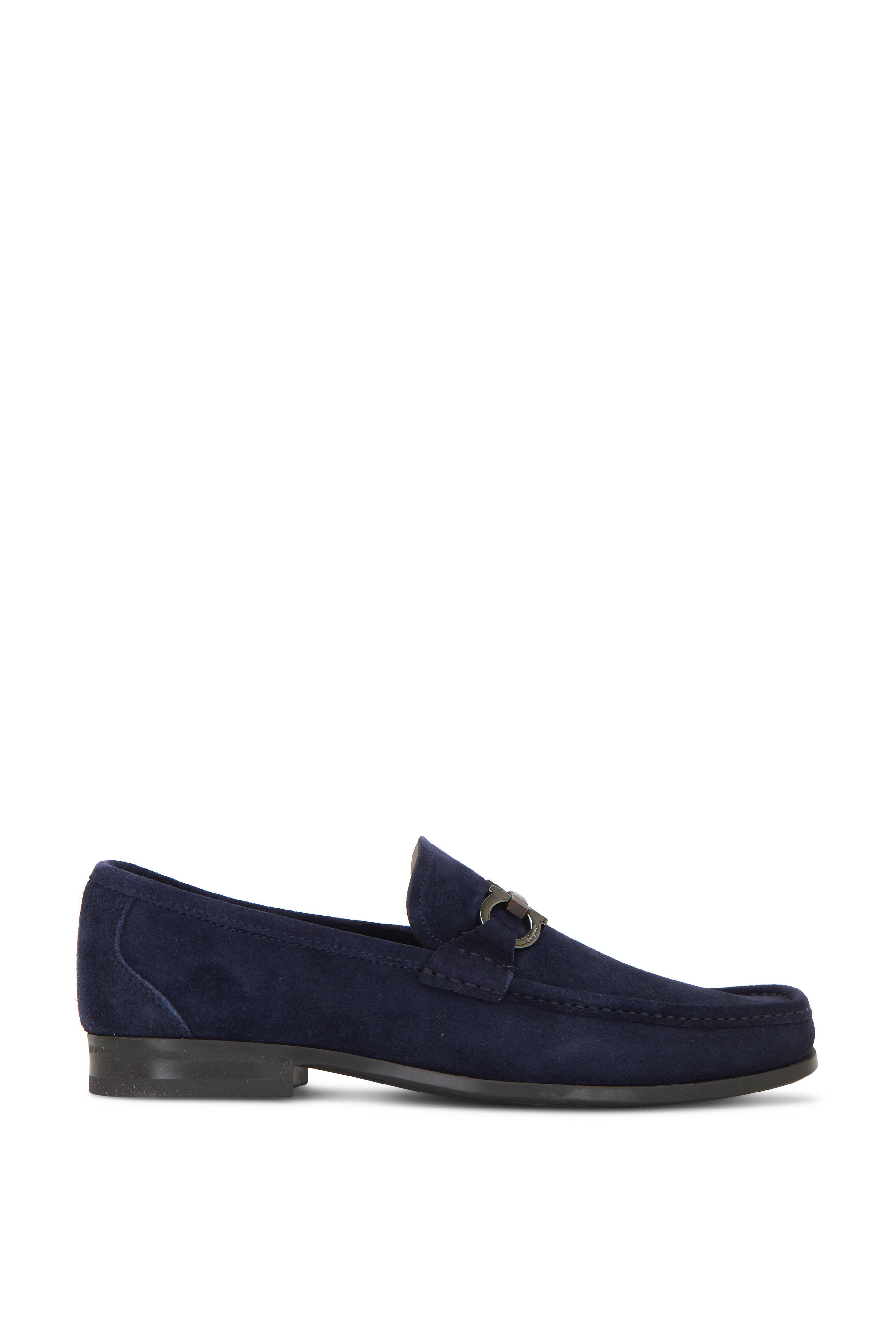 Salvatore Ferragamo - Grandioso Blue Suede Loafer