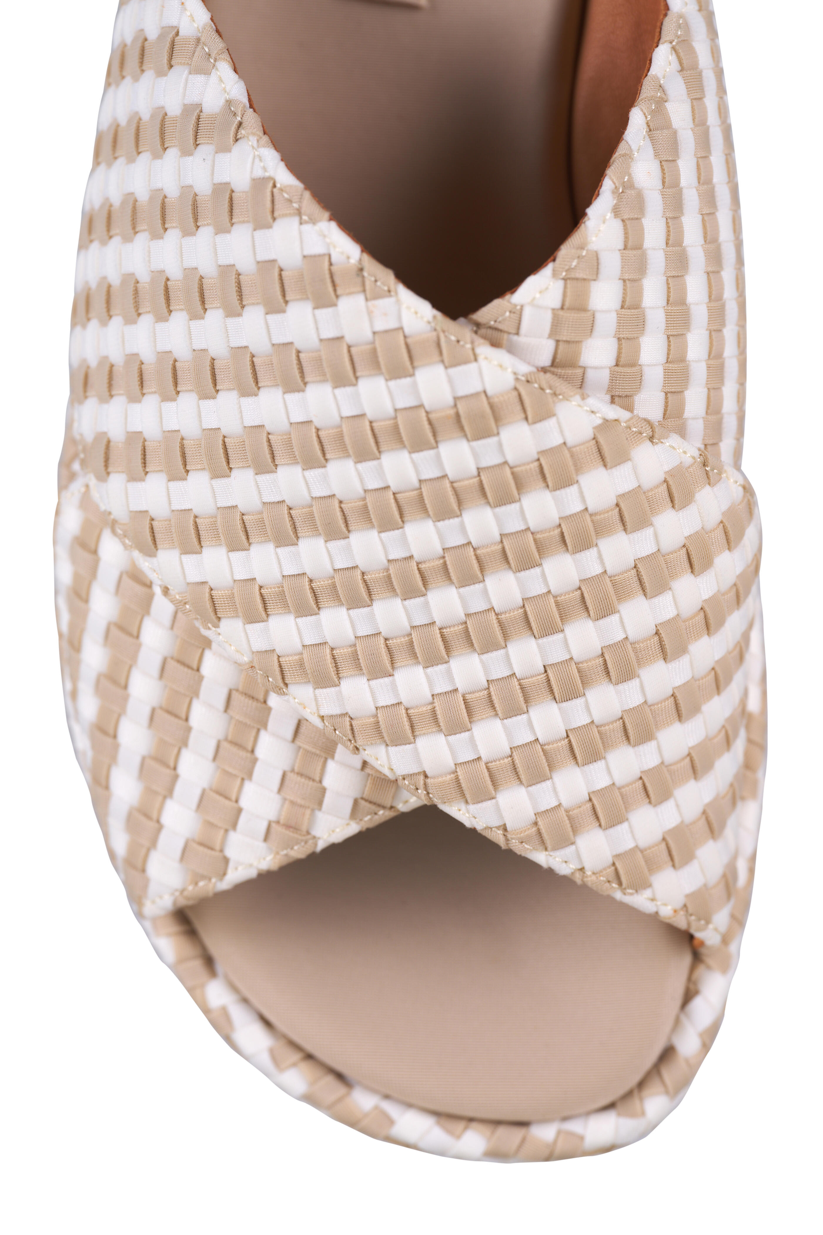 Naghedi - Laguna Mykonos Stripe Platform Sandal