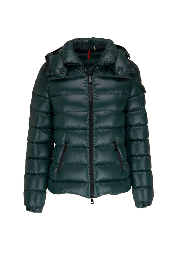 Moncler - Bady Giubbotto Green Shiny Puffer Coat