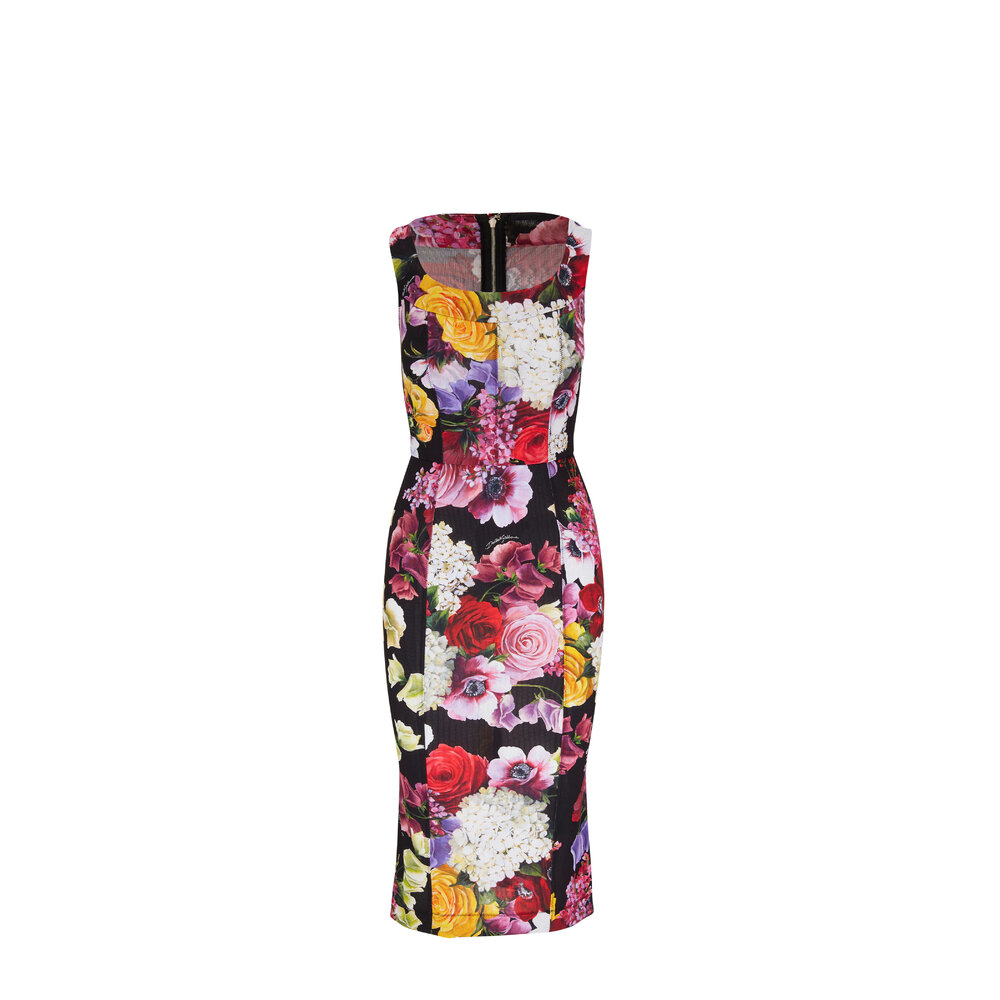 Dolce & Gabbana ローズ ドレス ノースリーブ マルチカラー uploading-1337943-jpg20220722-