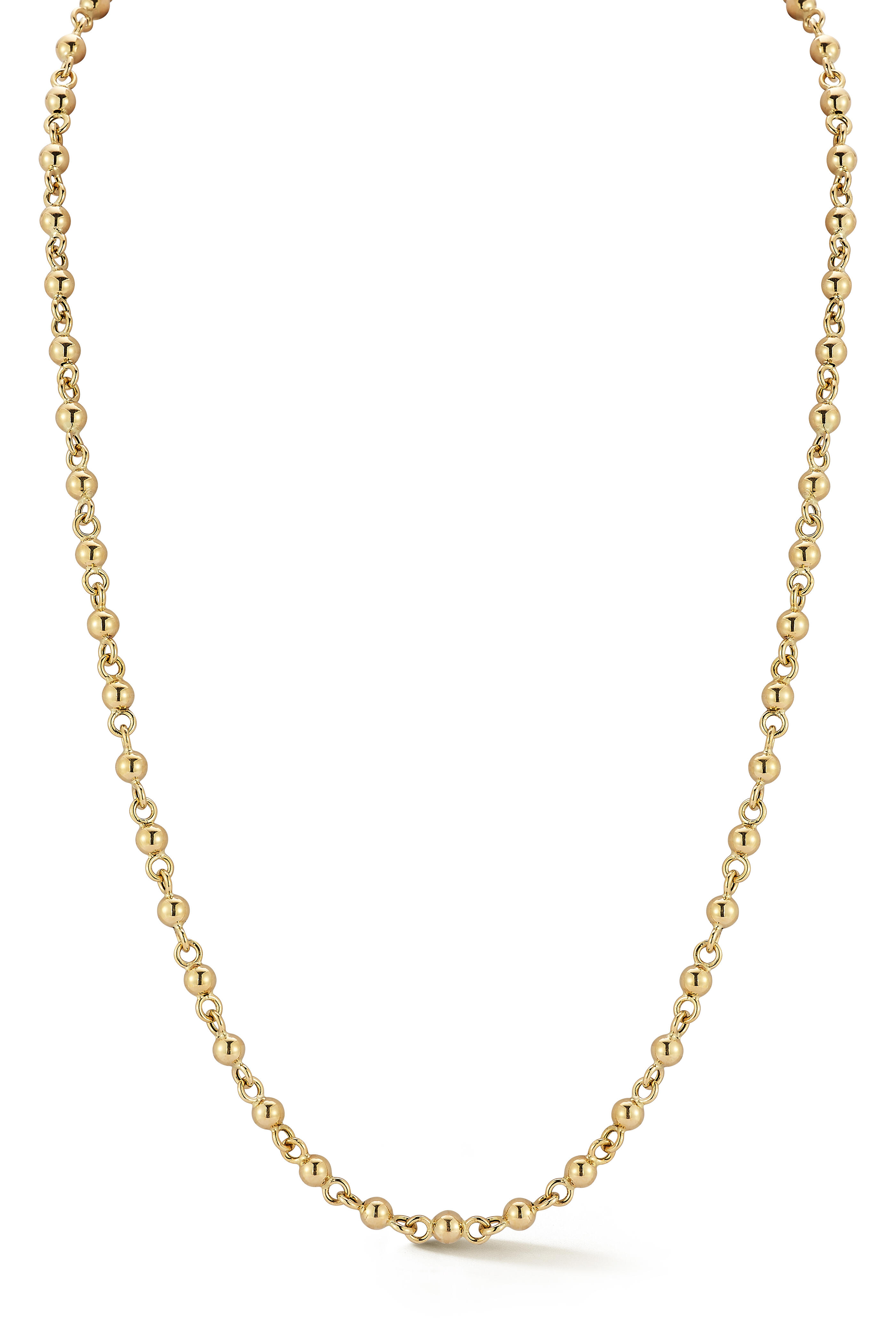 Jade Trau - 18k Gold Rose-Arie Chain Necklace