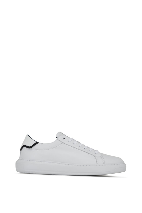 G Brown - Puff Pro White Leather Sneaker 