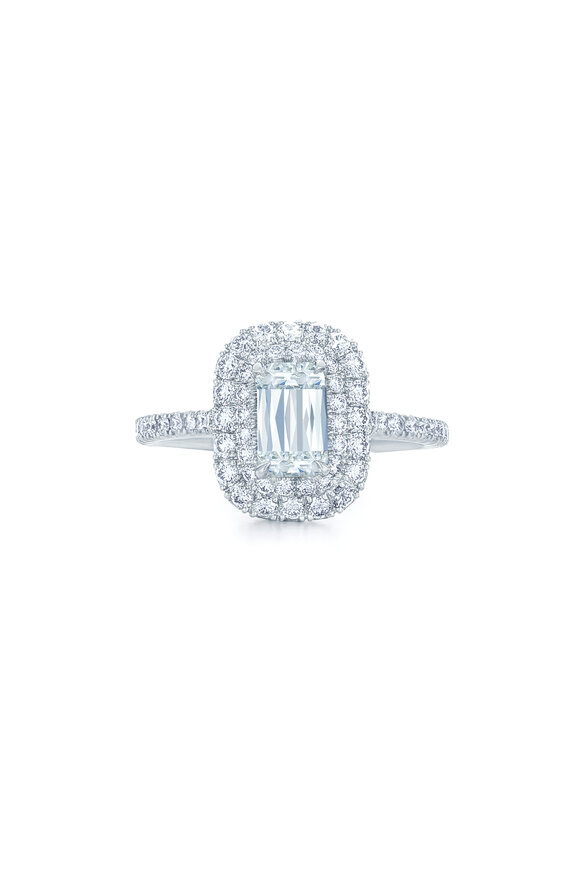 Kwiat - Platinum Ashoka Diamond Ring