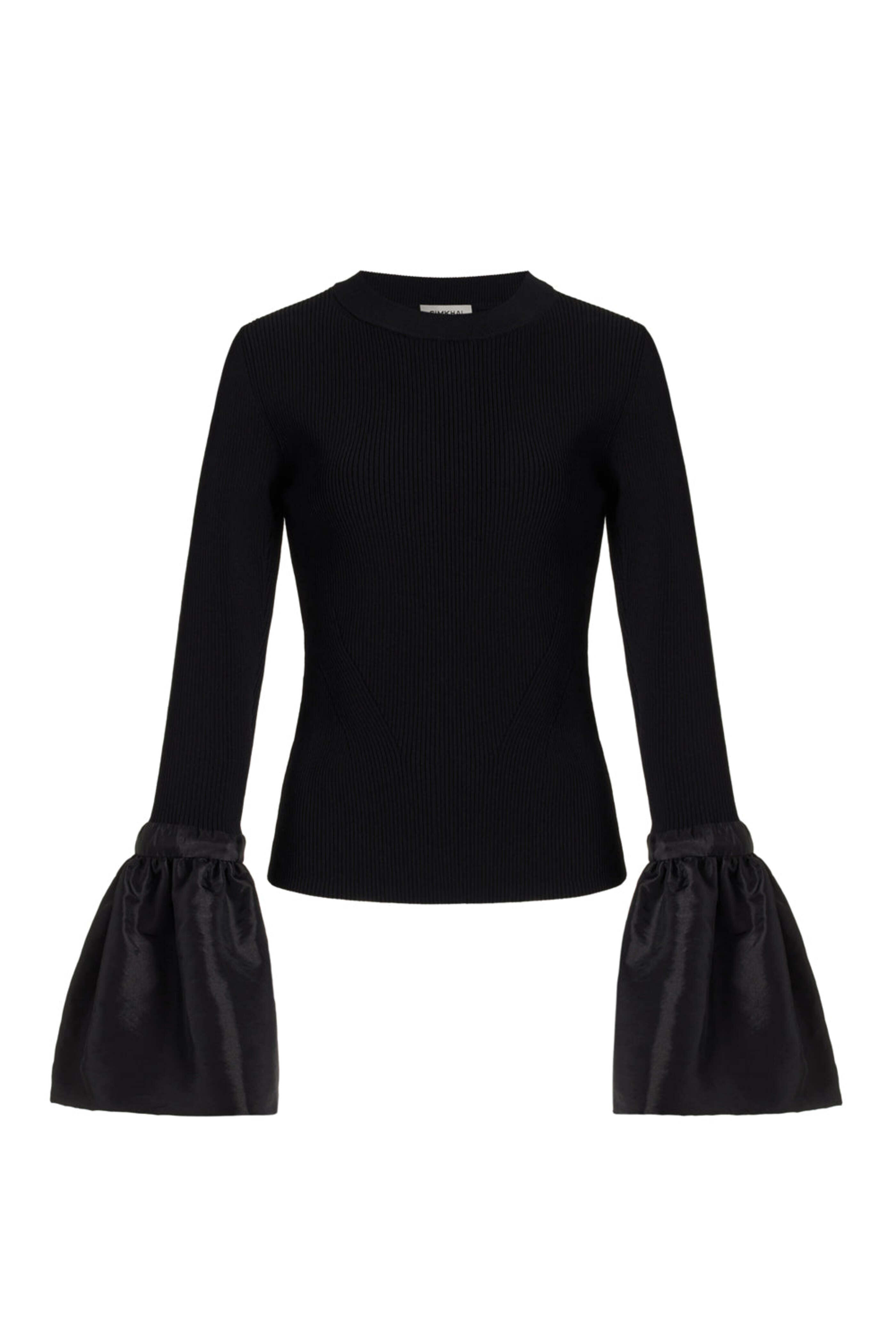 Simkhai - Black Agata Long Sleeve Top